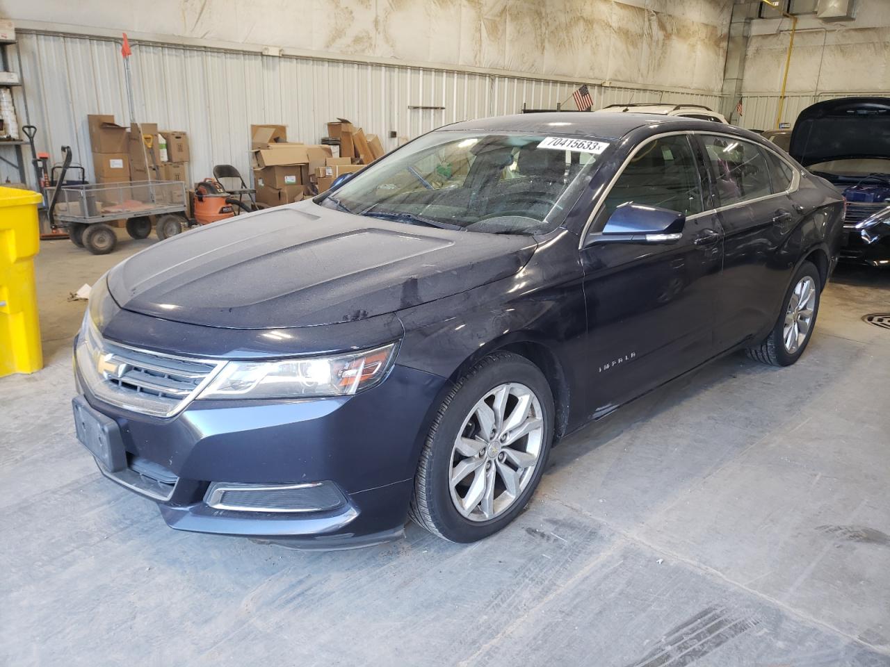 CHEVROLET IMPALA 2017 2g1105saxh9167855