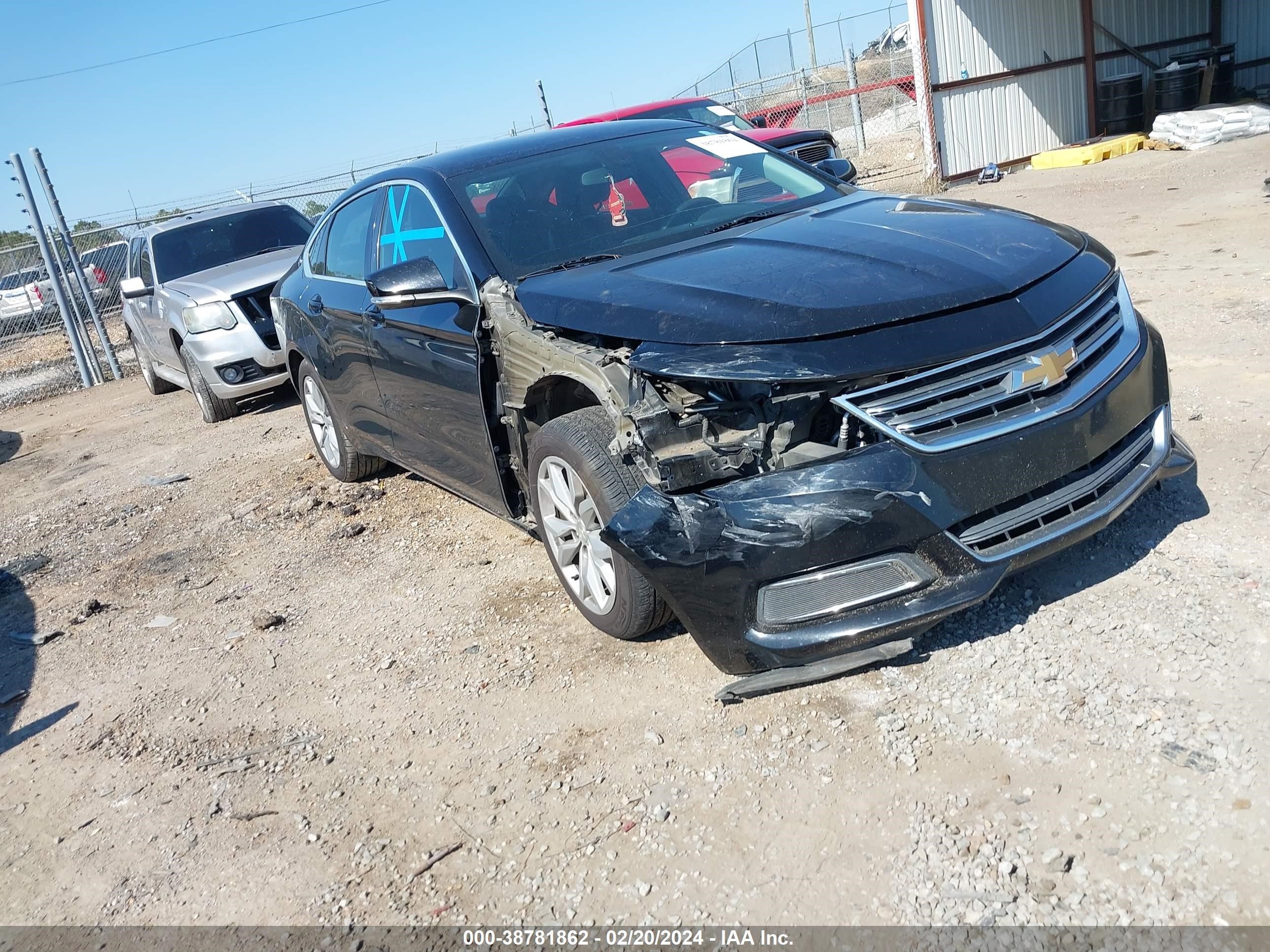 CHEVROLET IMPALA 2016 2g1115s32g9145099