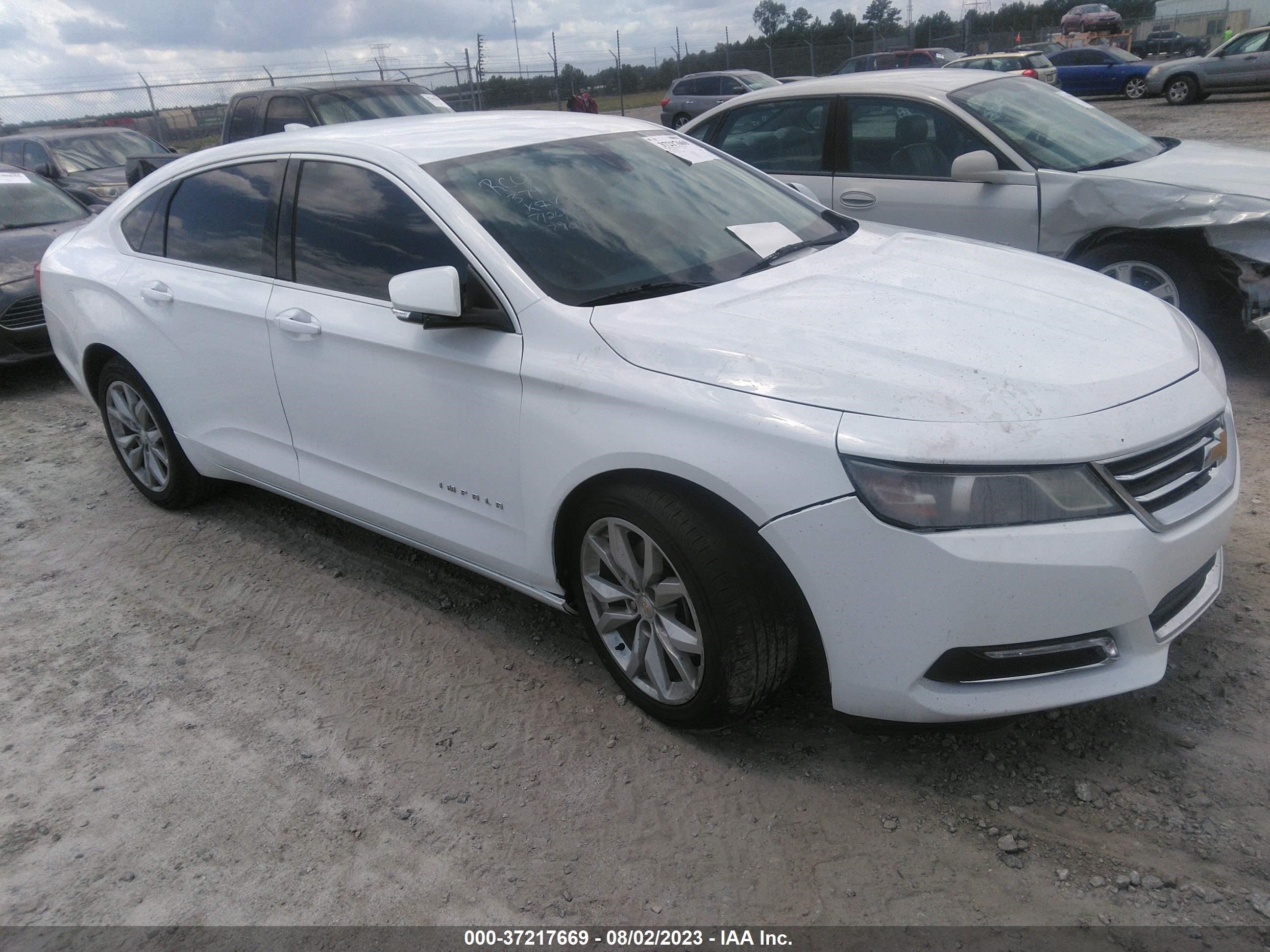 CHEVROLET IMPALA 2016 2g1115s38g9125116