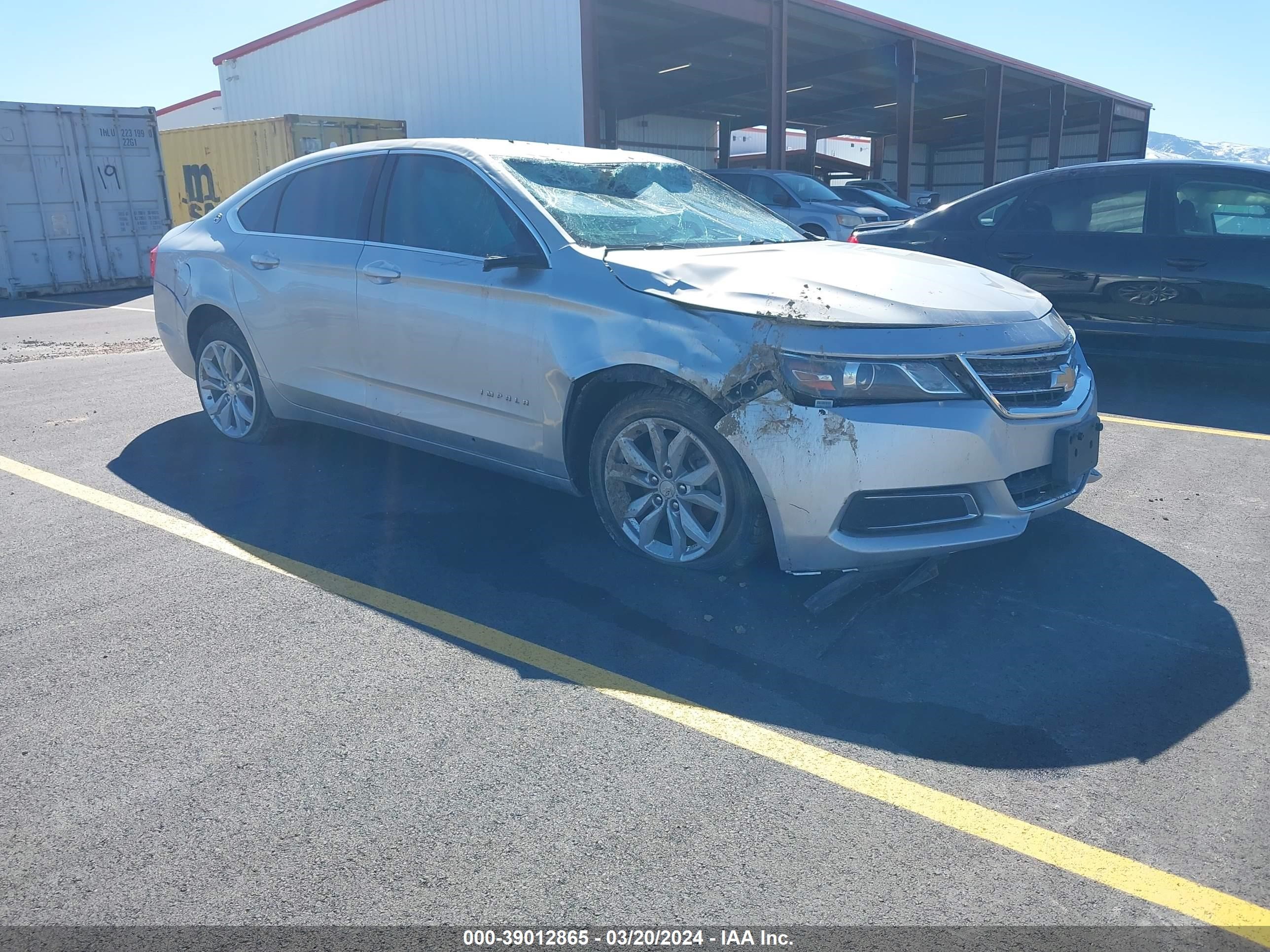 CHEVROLET IMPALA 2016 2g1115s38g9137640