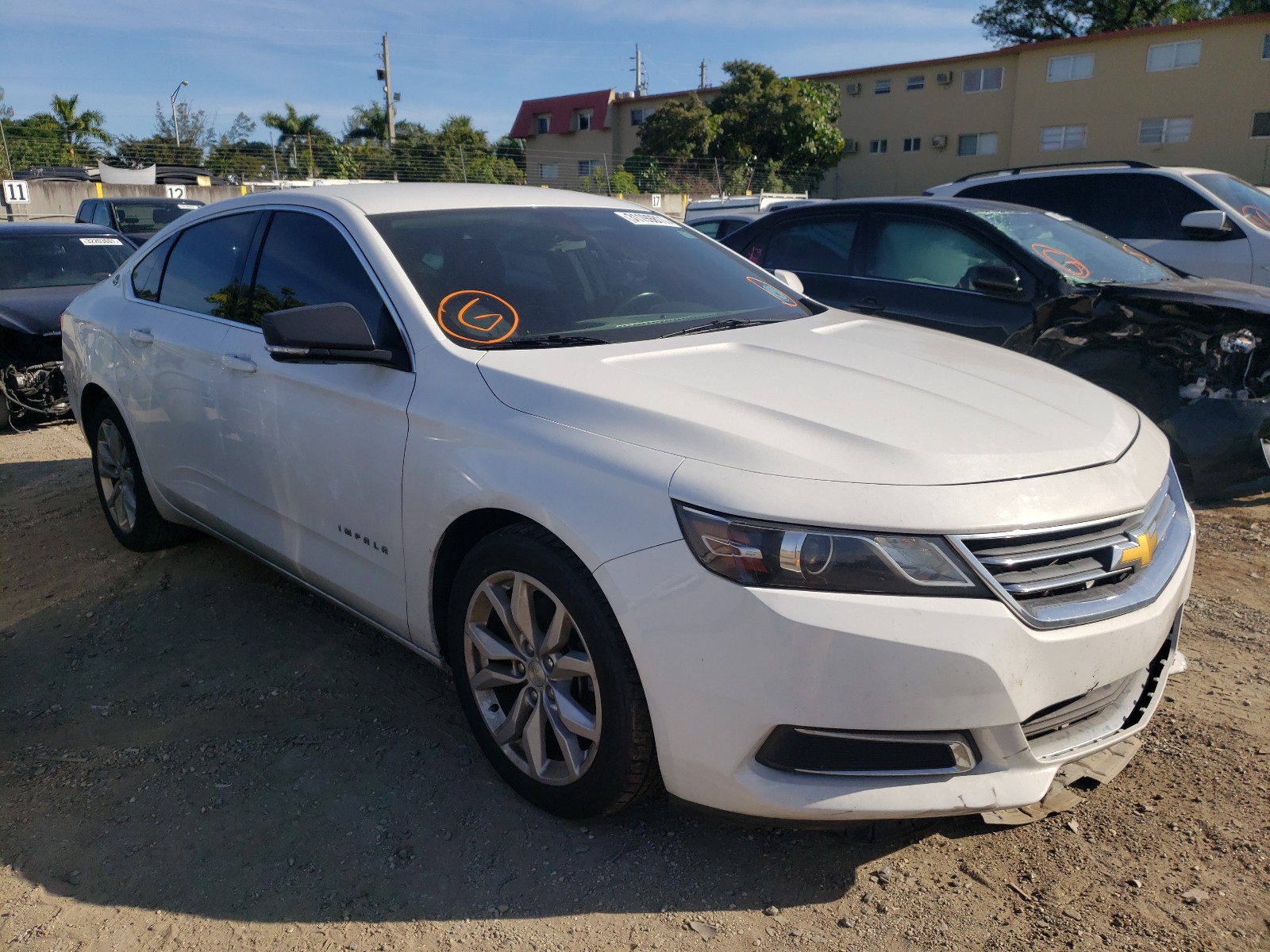 CHEVROLET IMPALA LT 2016 2g1115s38g9147052