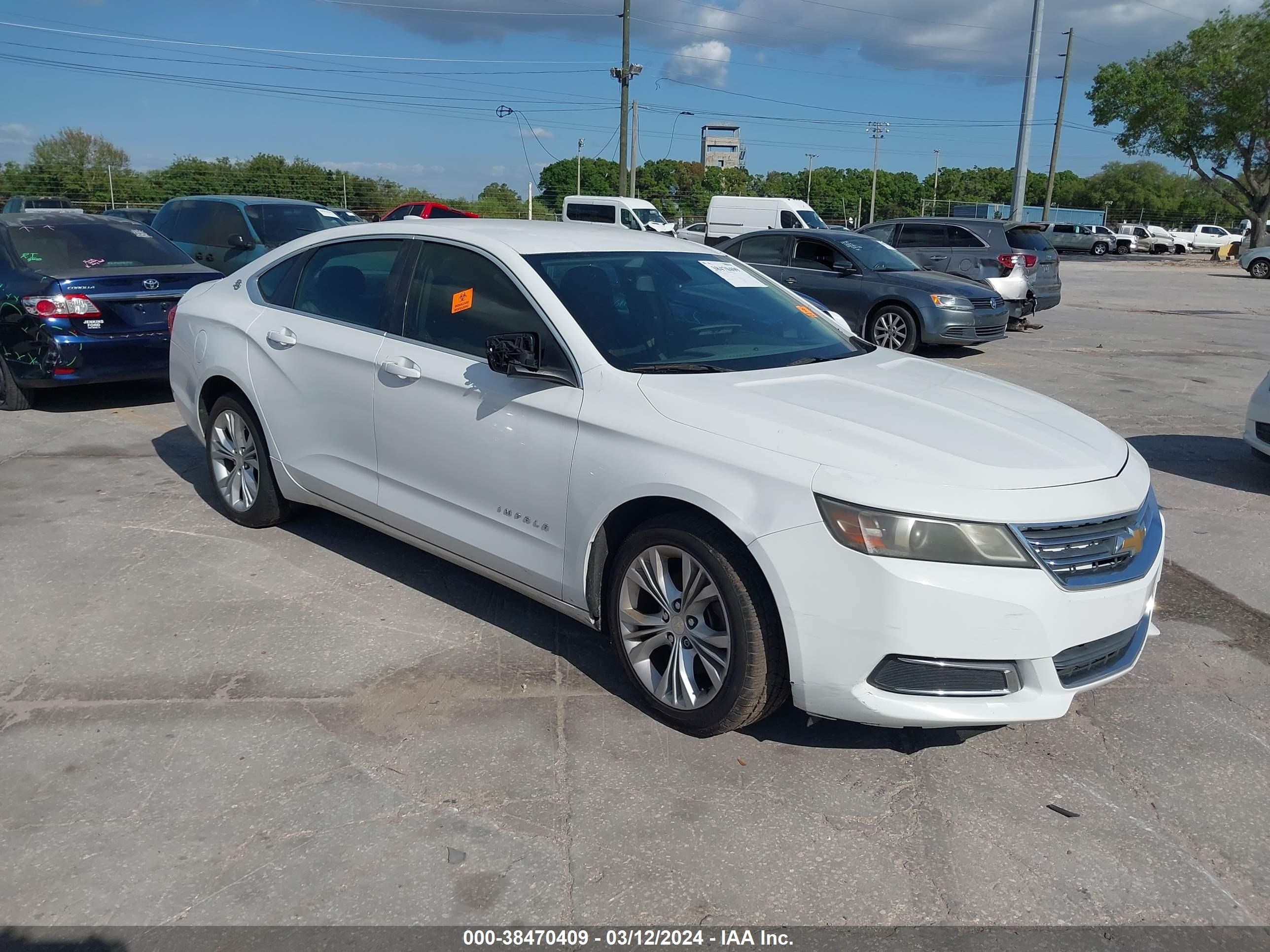 CHEVROLET IMPALA 2015 2g1115sl0f9129854