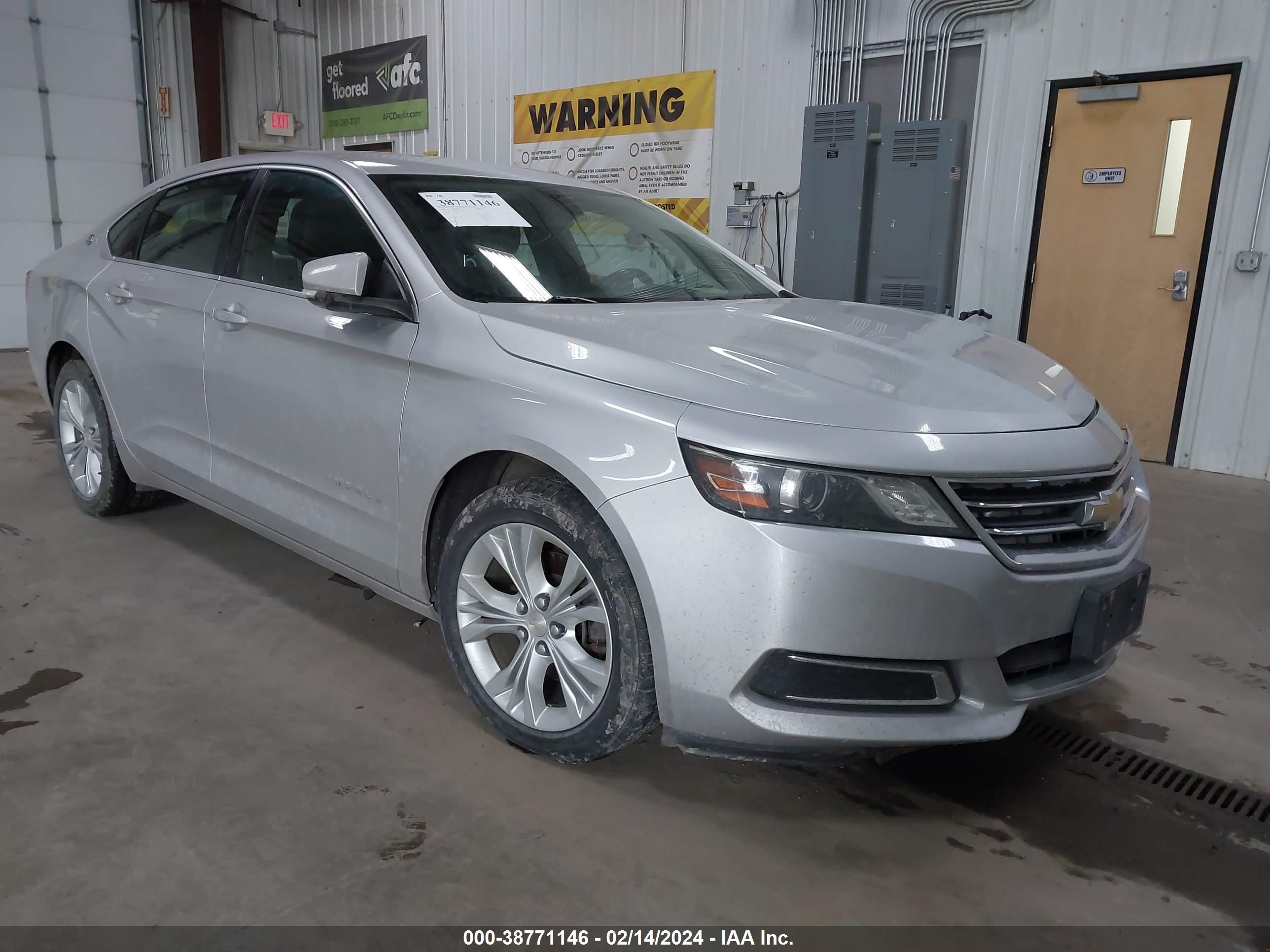 CHEVROLET IMPALA 2014 2g1115sl5e9252399