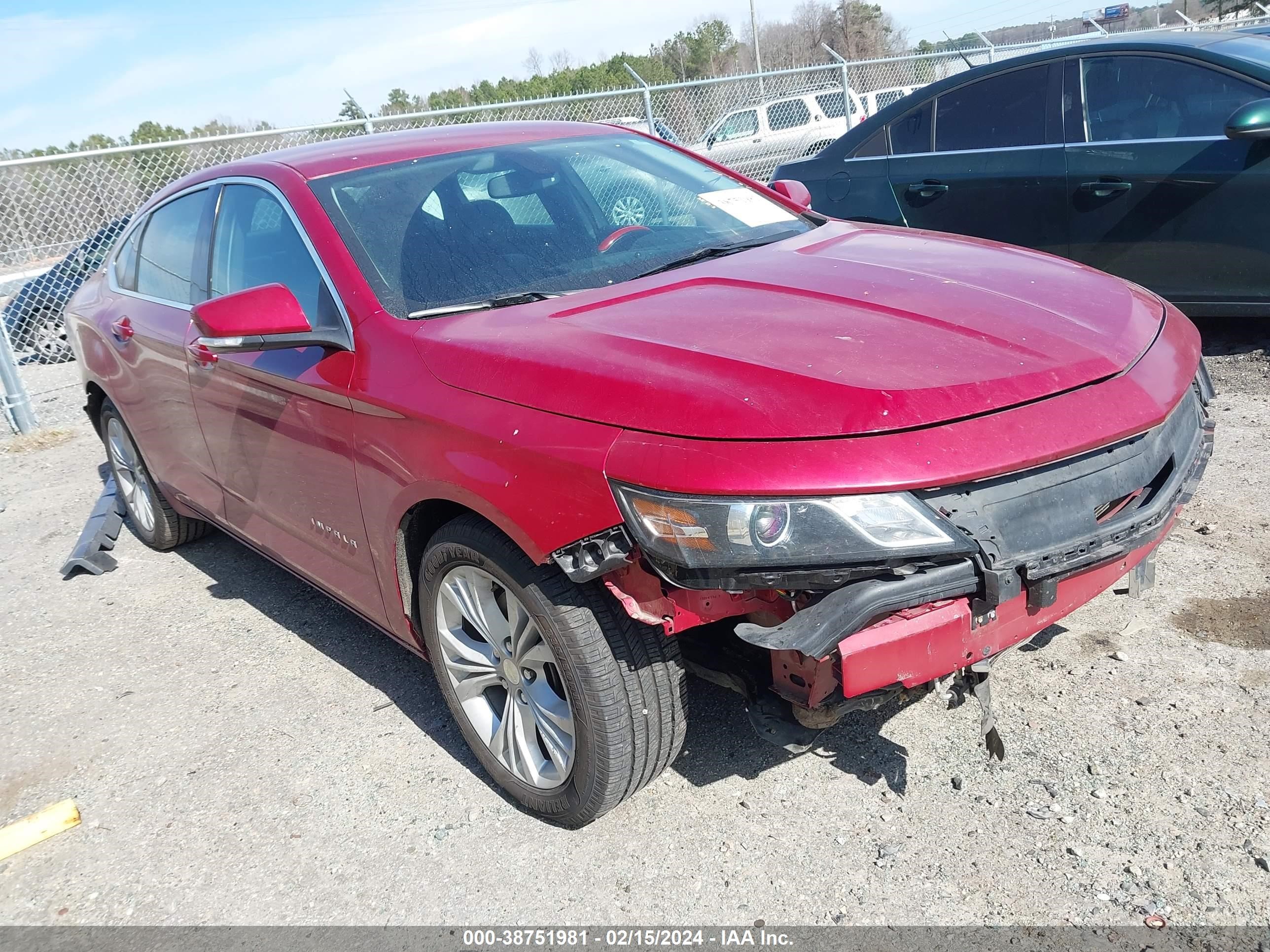 CHEVROLET IMPALA 2014 2g1115sl6e9253853