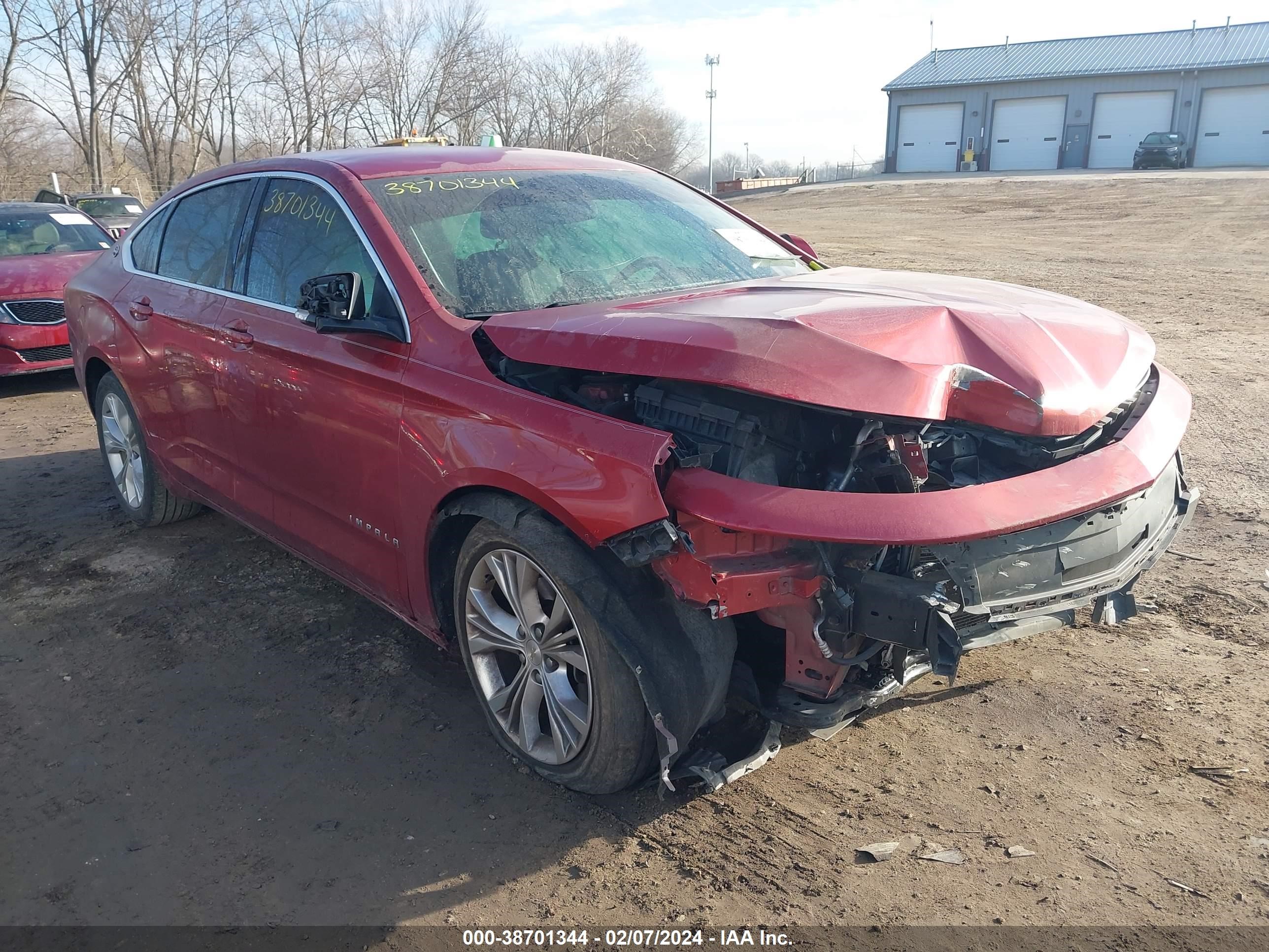 CHEVROLET IMPALA 2015 2g1115sl6f9240716