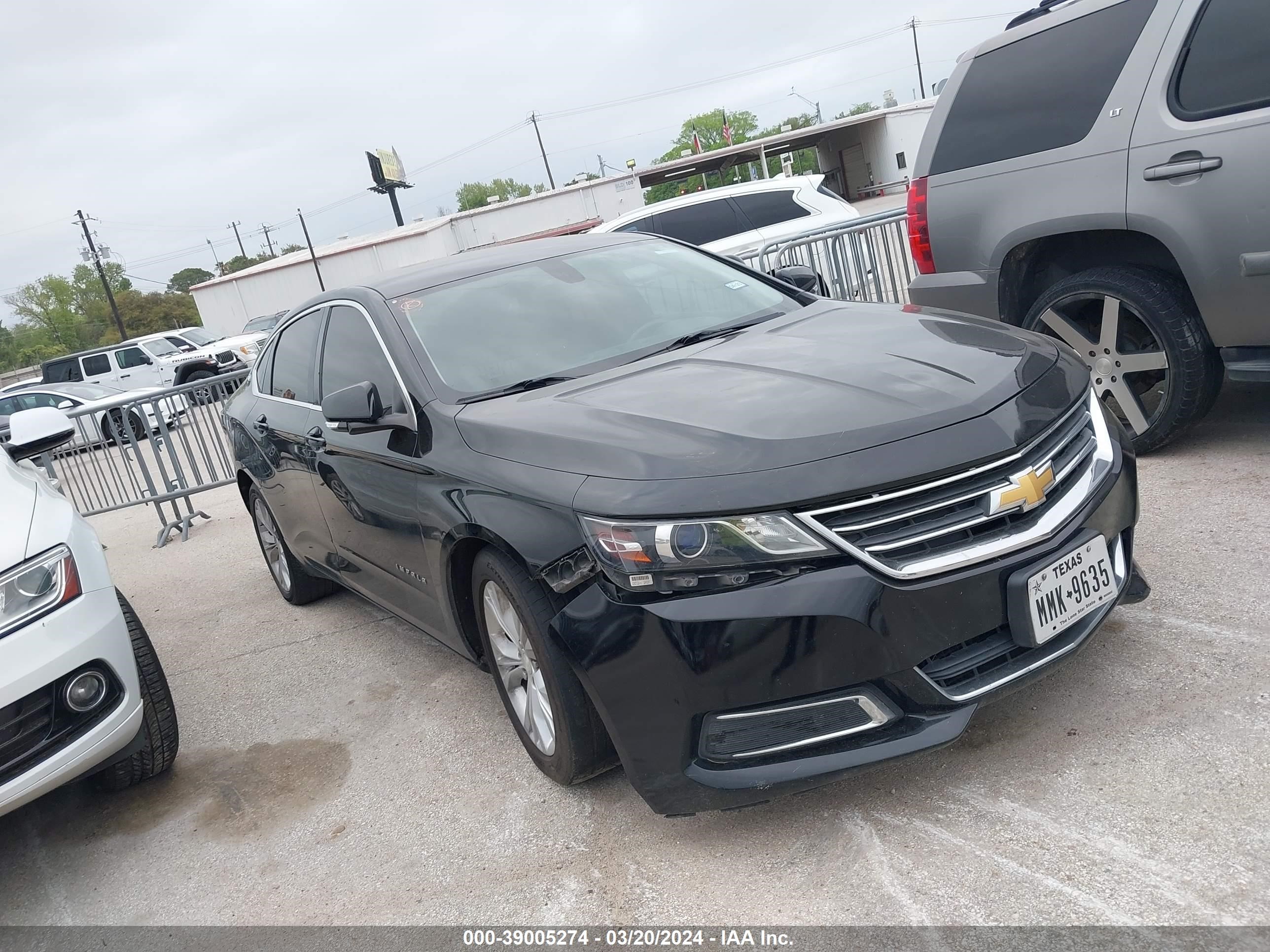 CHEVROLET IMPALA 2015 2g1115slxf9282063