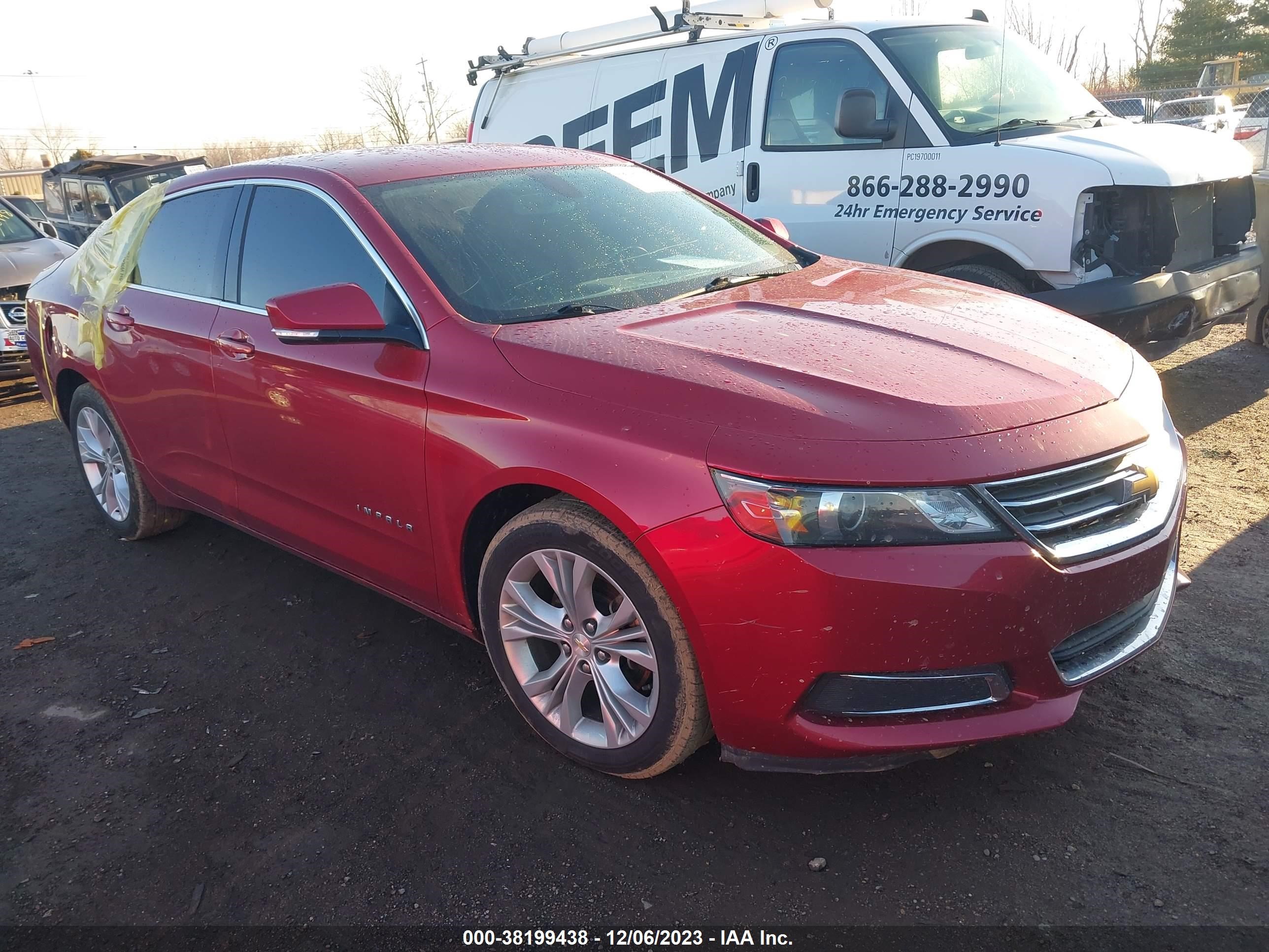 CHEVROLET IMPALA 2015 2g1125s30f9276513