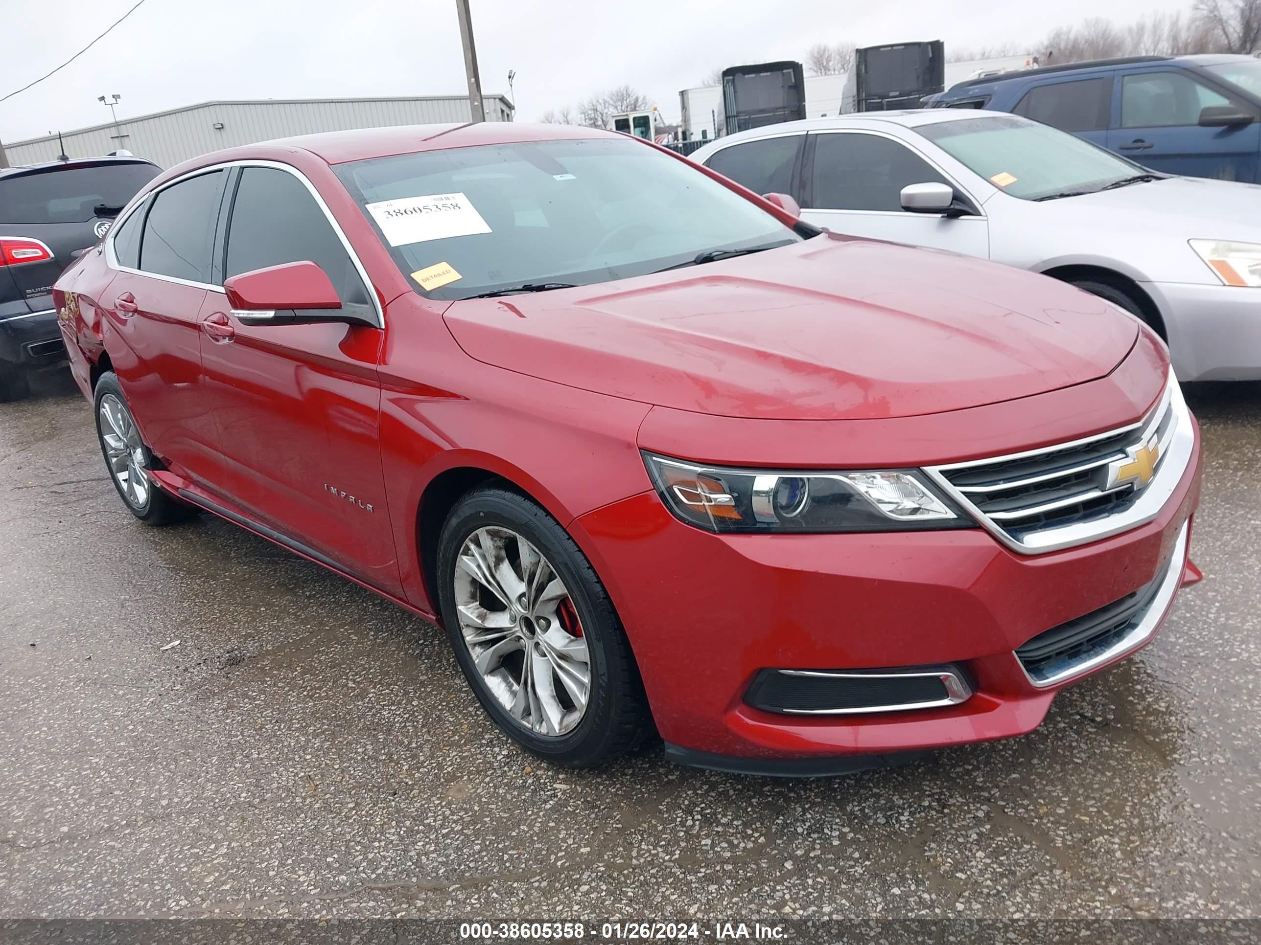 CHEVROLET IMPALA 2014 2g1125s34e9206625