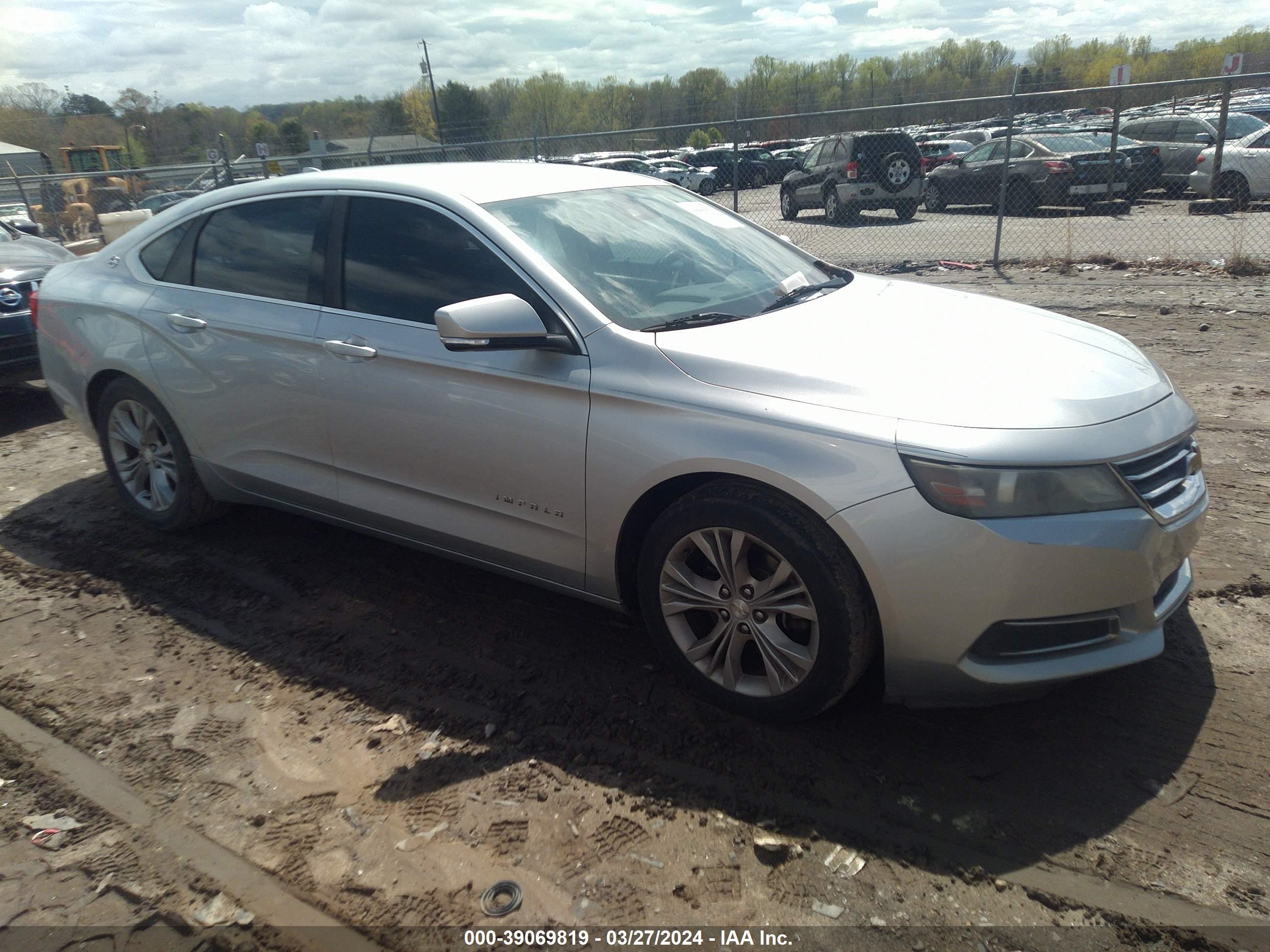 CHEVROLET IMPALA 2014 2g1125s35e9262573