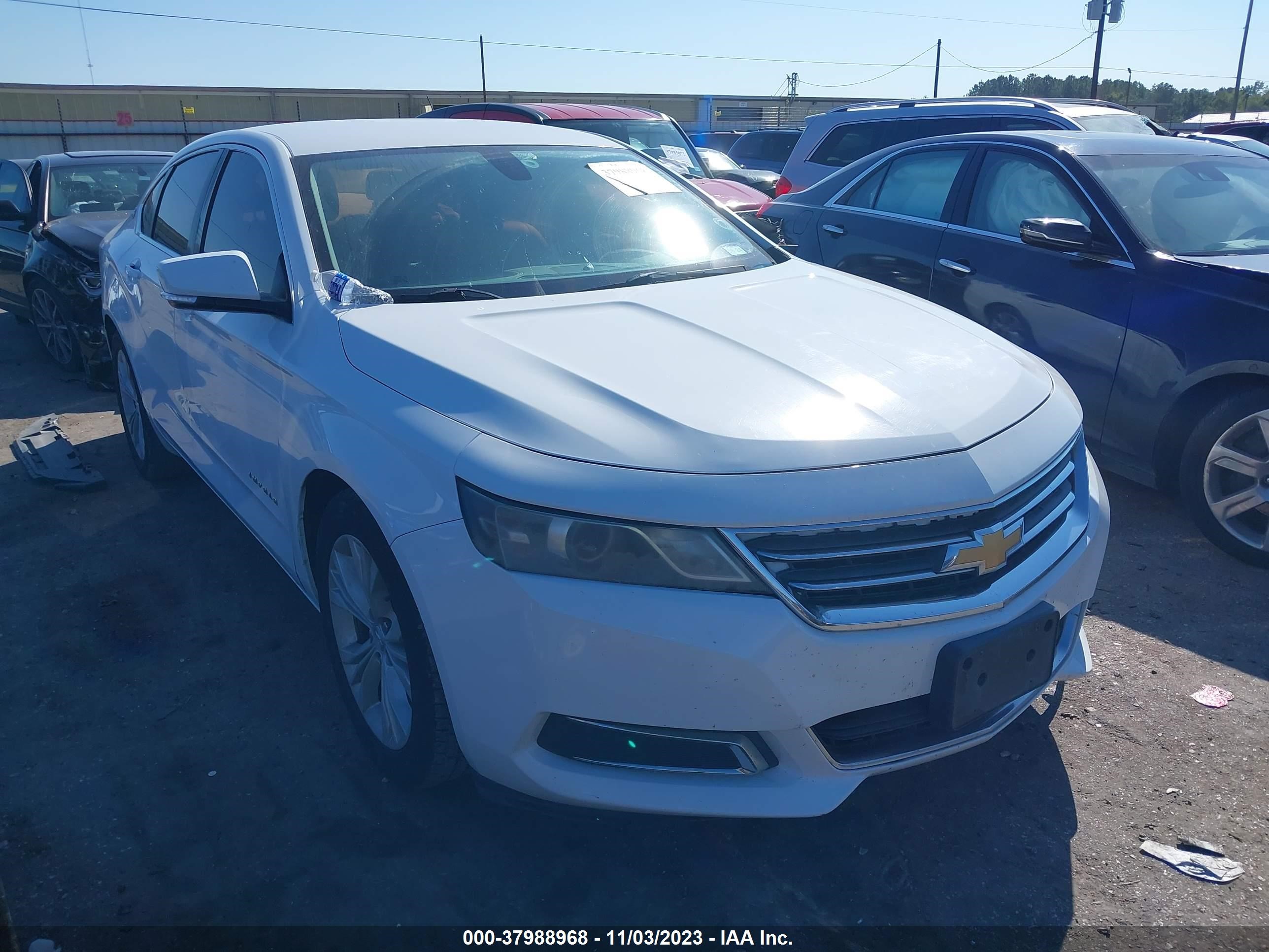 CHEVROLET IMPALA 2015 2g1125s35f9112013