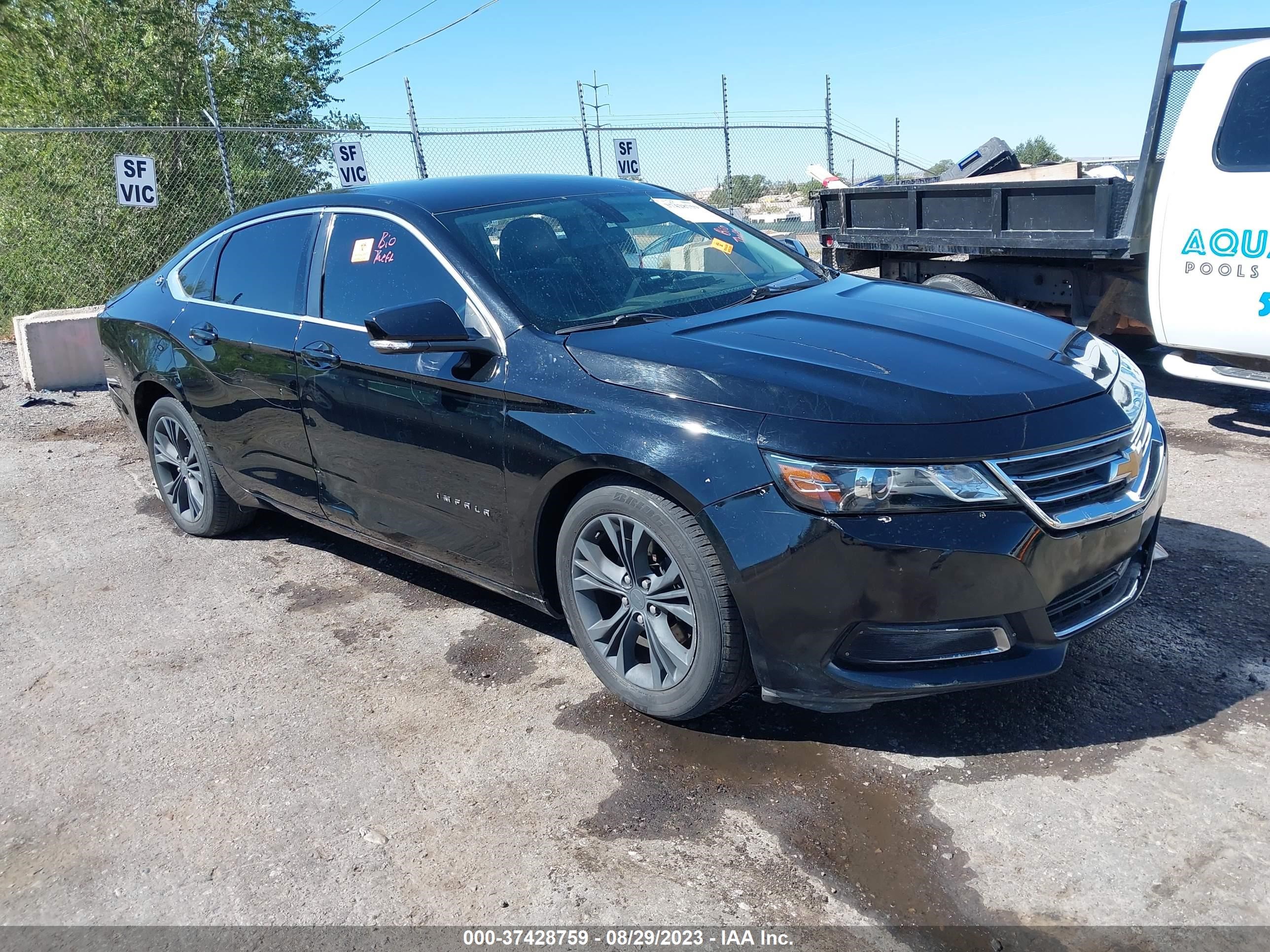 CHEVROLET IMPALA 2014 2g1125s36e9302000