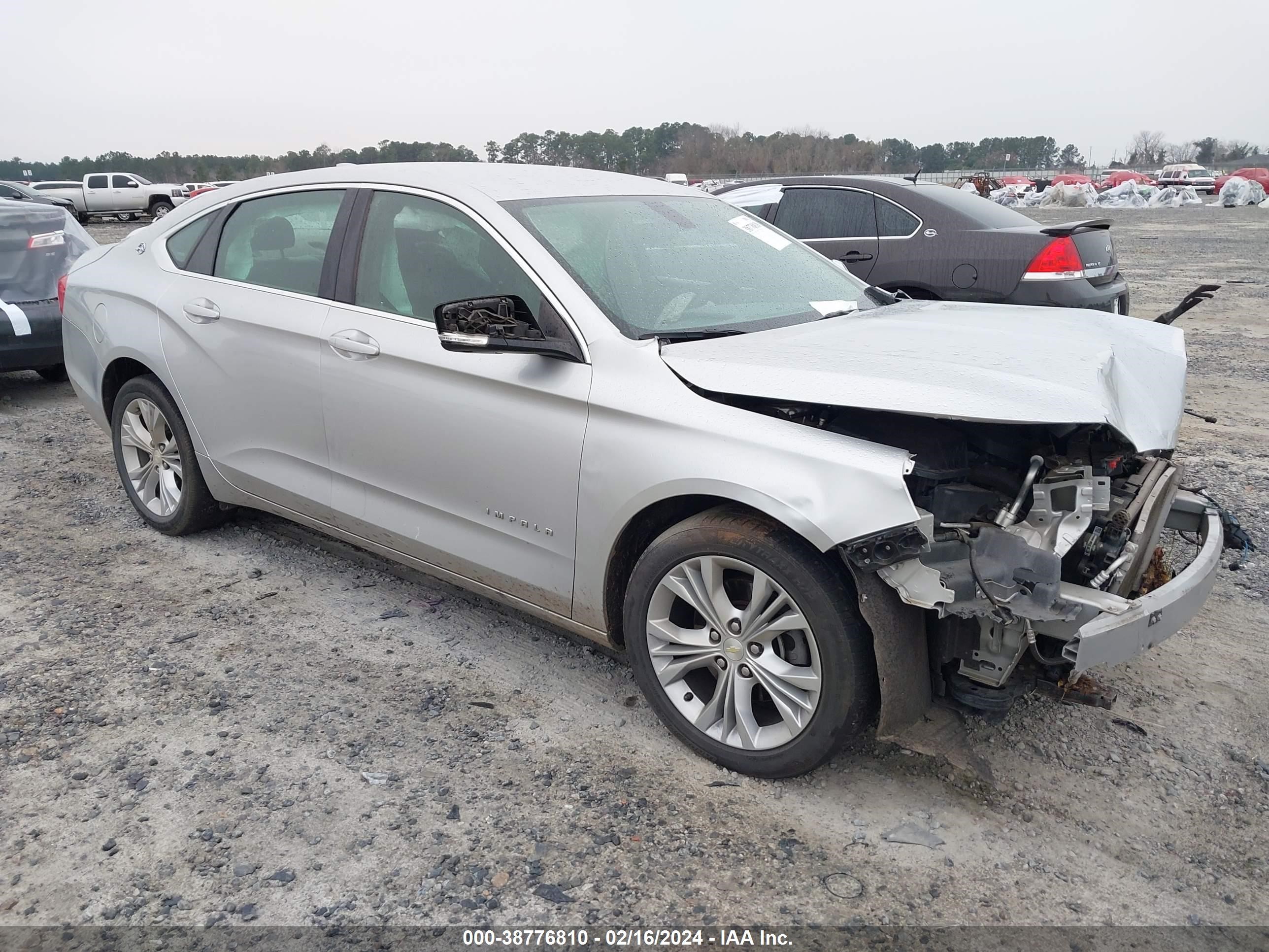 CHEVROLET IMPALA 2015 2g1125s36f9263913