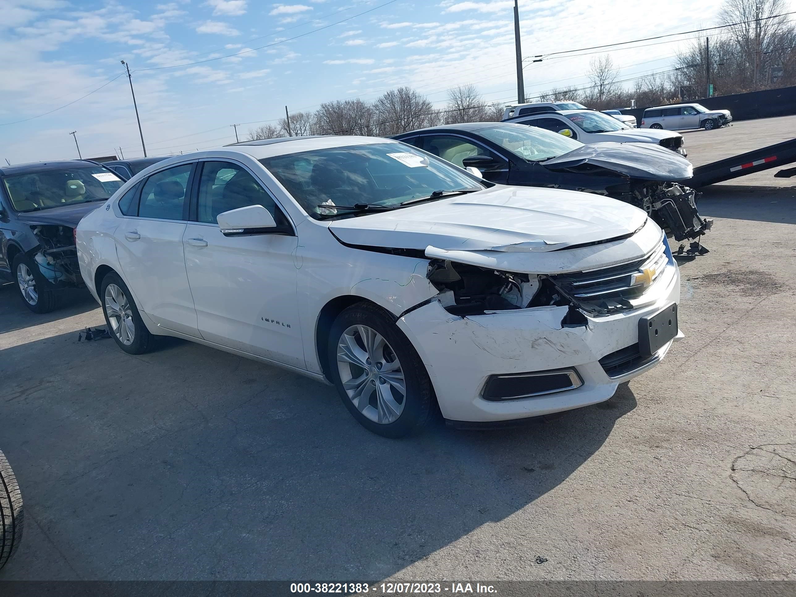 CHEVROLET IMPALA 2014 2g1125s37e9171708