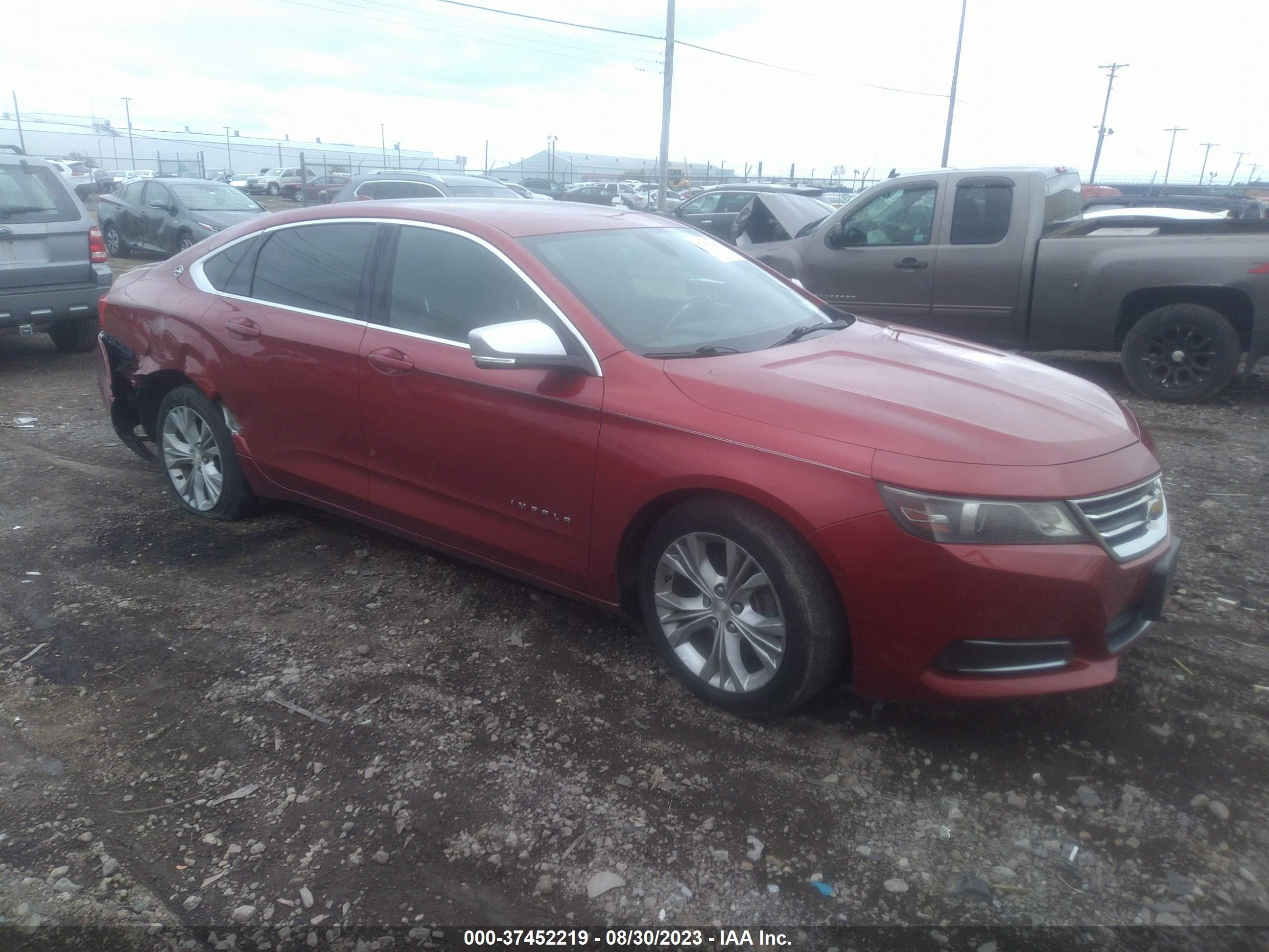 CHEVROLET IMPALA 2014 2g1125s37e9310364