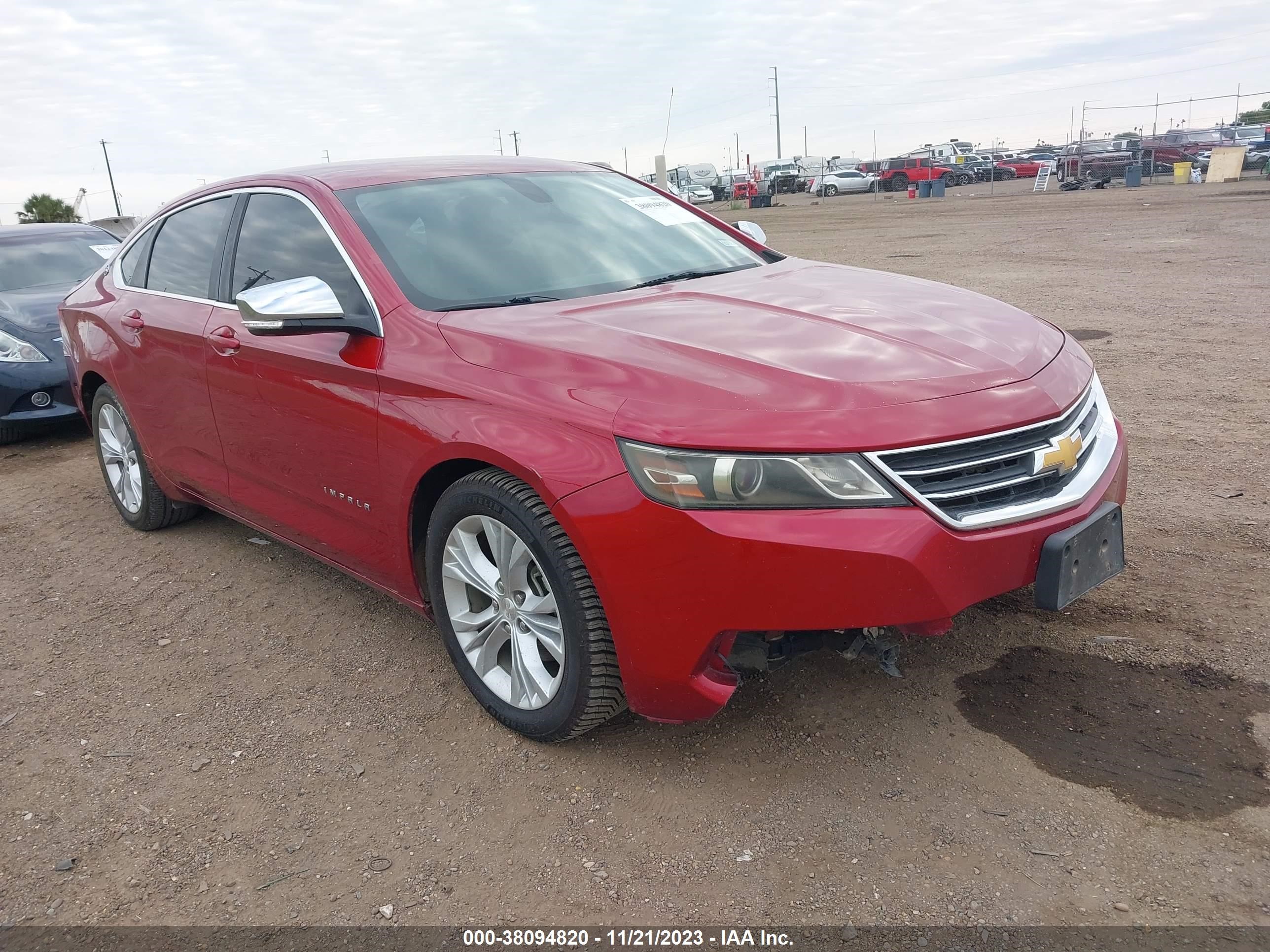 CHEVROLET IMPALA 2014 2g1125s38e9102218