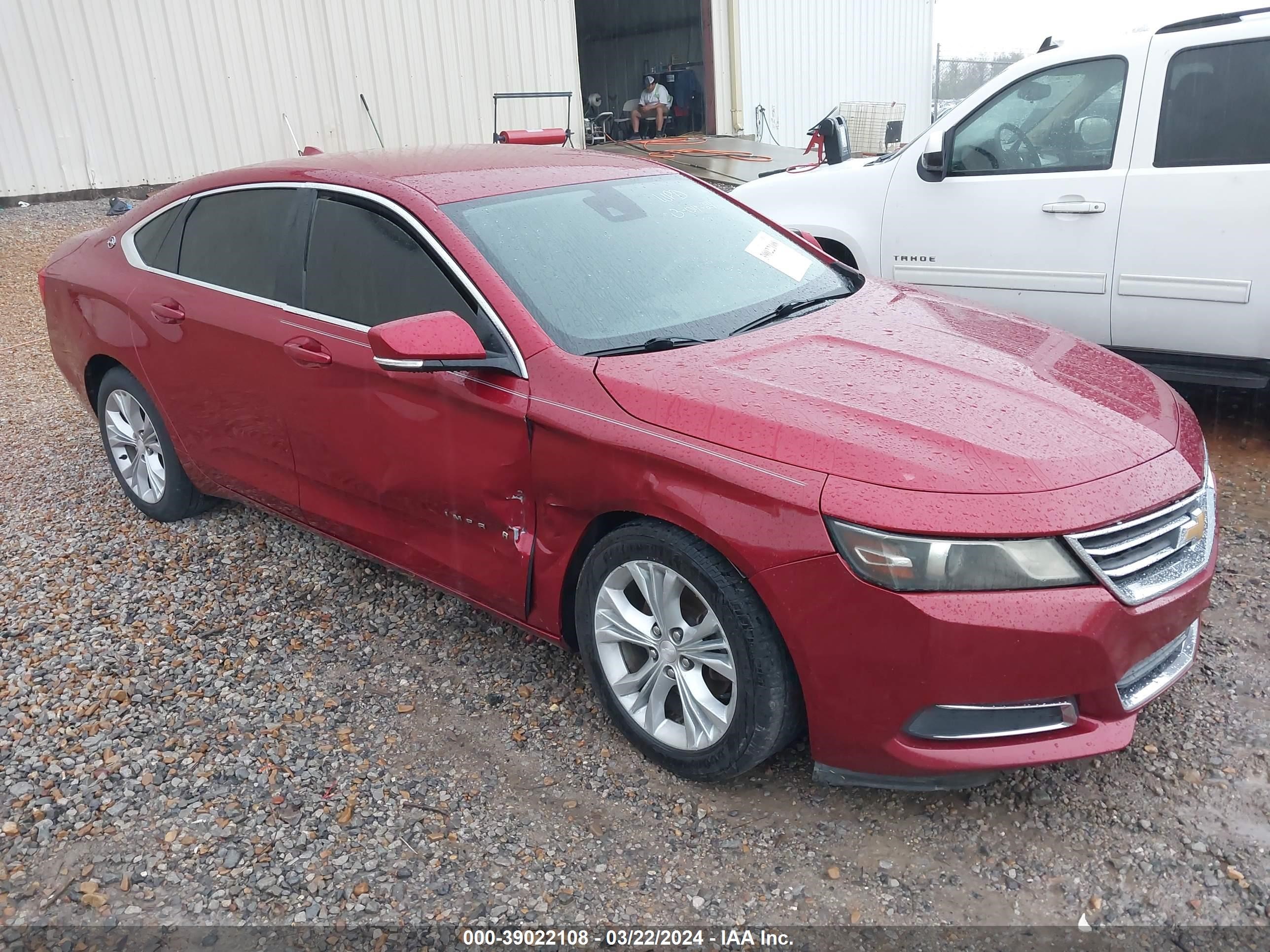 CHEVROLET IMPALA 2014 2g1125s38e9102901