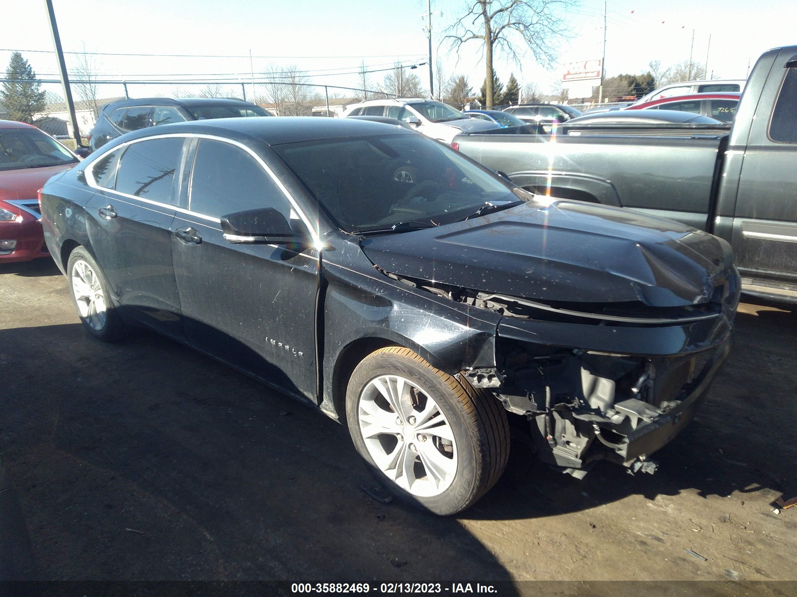 CHEVROLET IMPALA 2014 2g1125s38e9237361