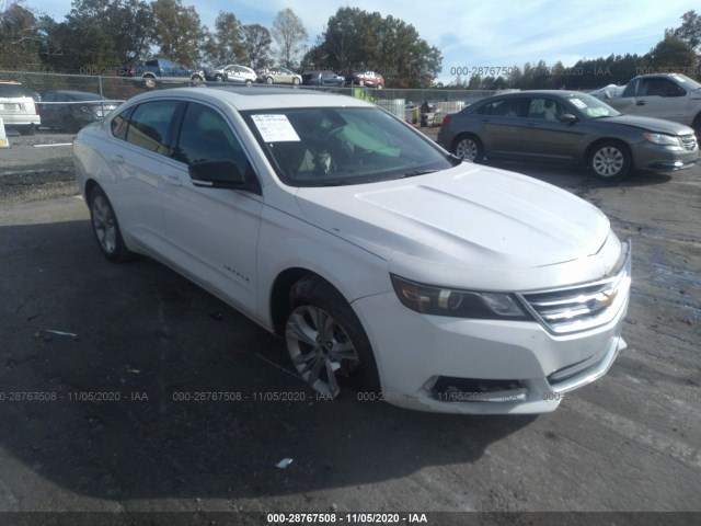 CHEVROLET IMPALA 2014 2g1125s38e9260137