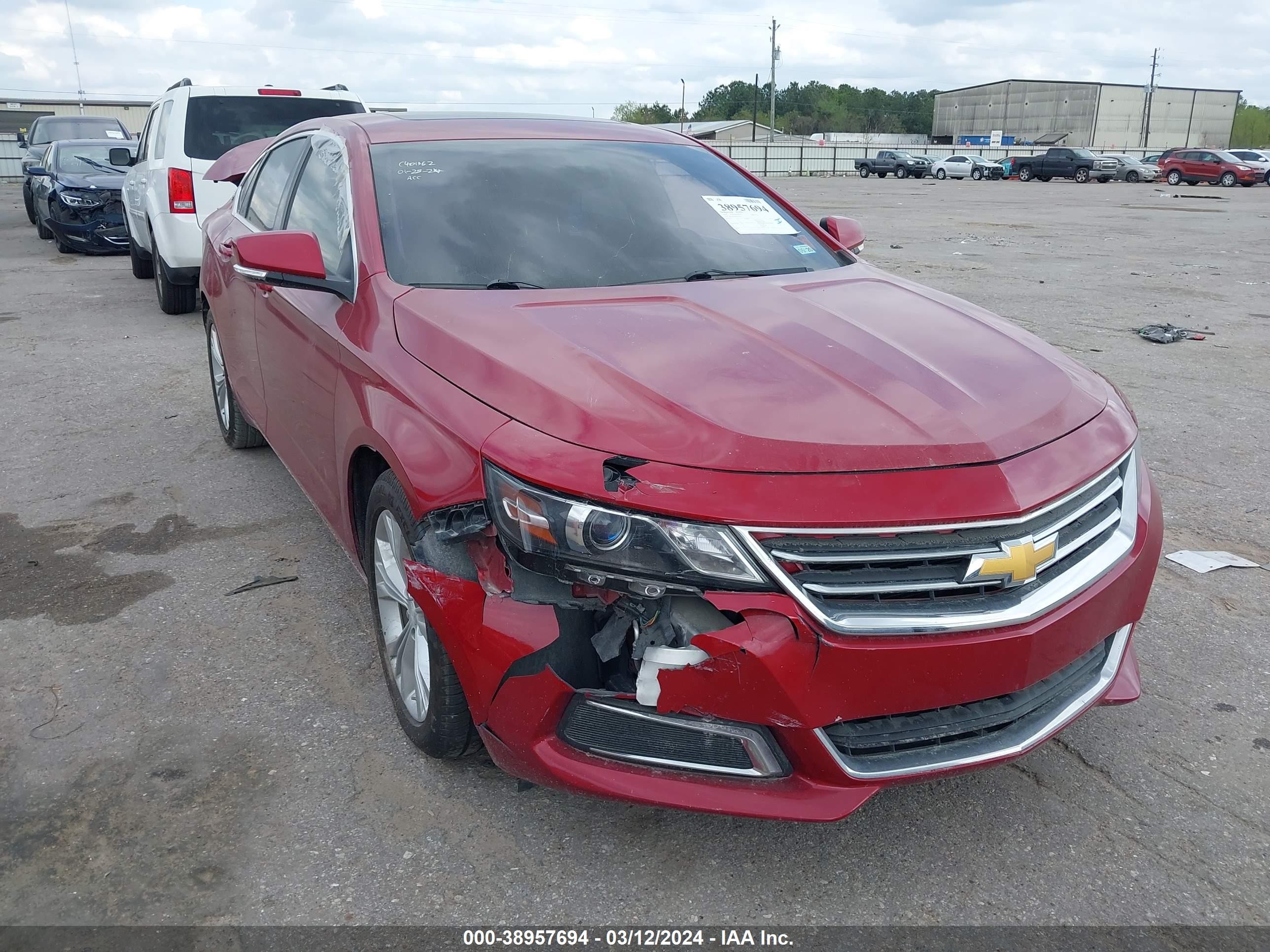 CHEVROLET IMPALA 2014 2g1125s39e9101935