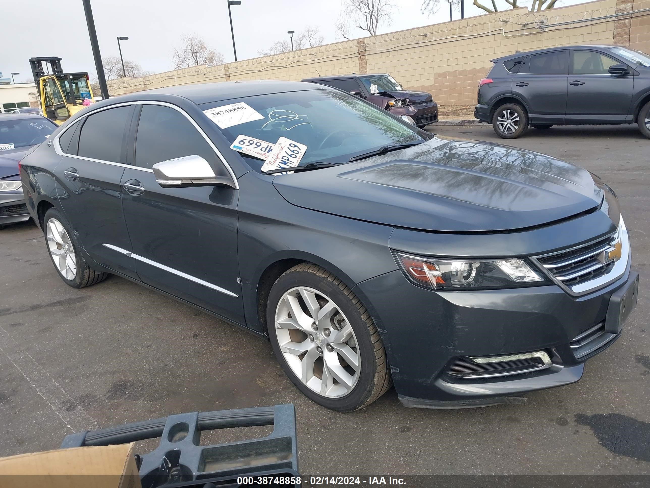 CHEVROLET IMPALA 2018 2g1125s39j9142575