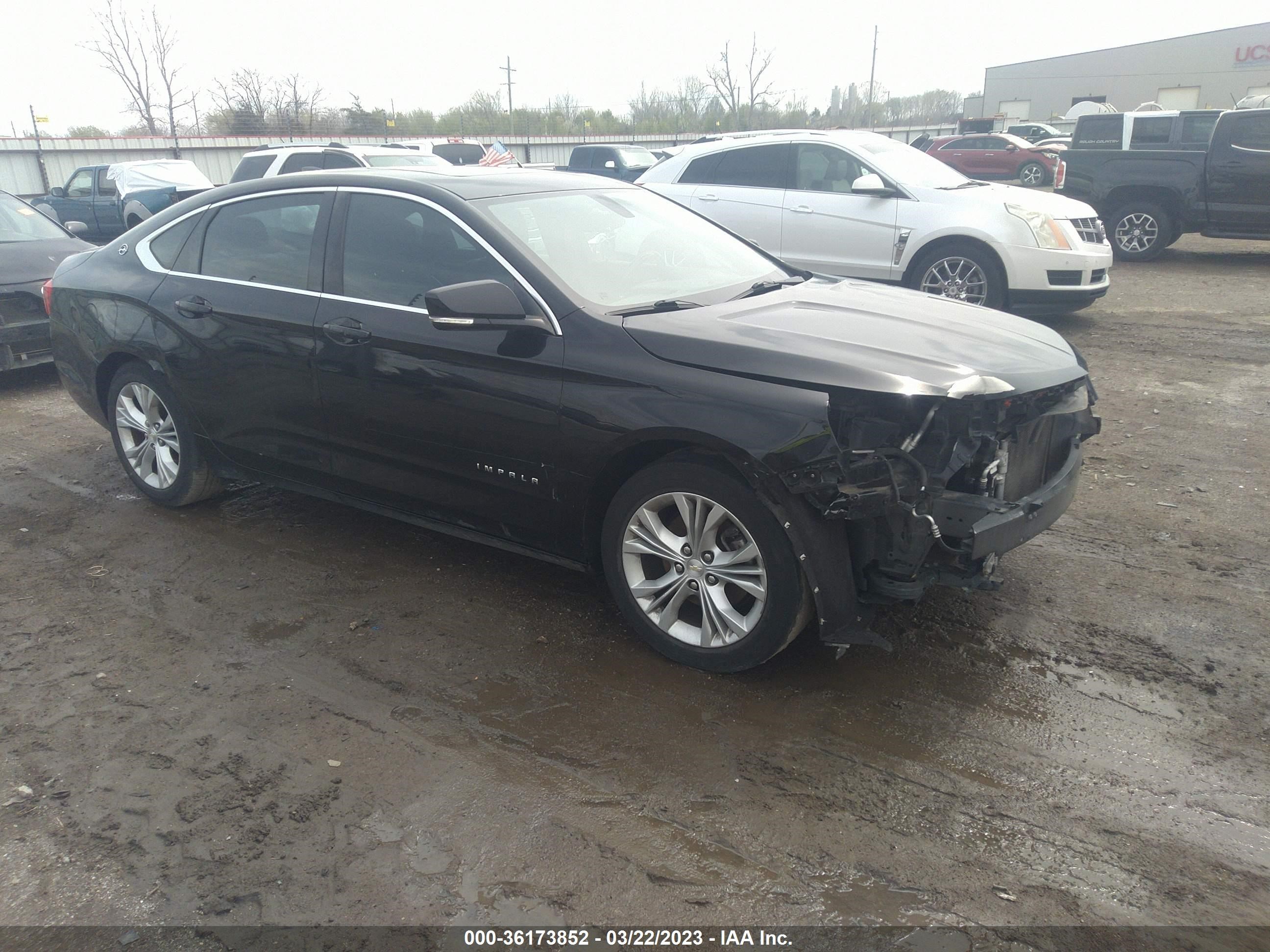 CHEVROLET IMPALA 2015 2g1125s3xf9264918