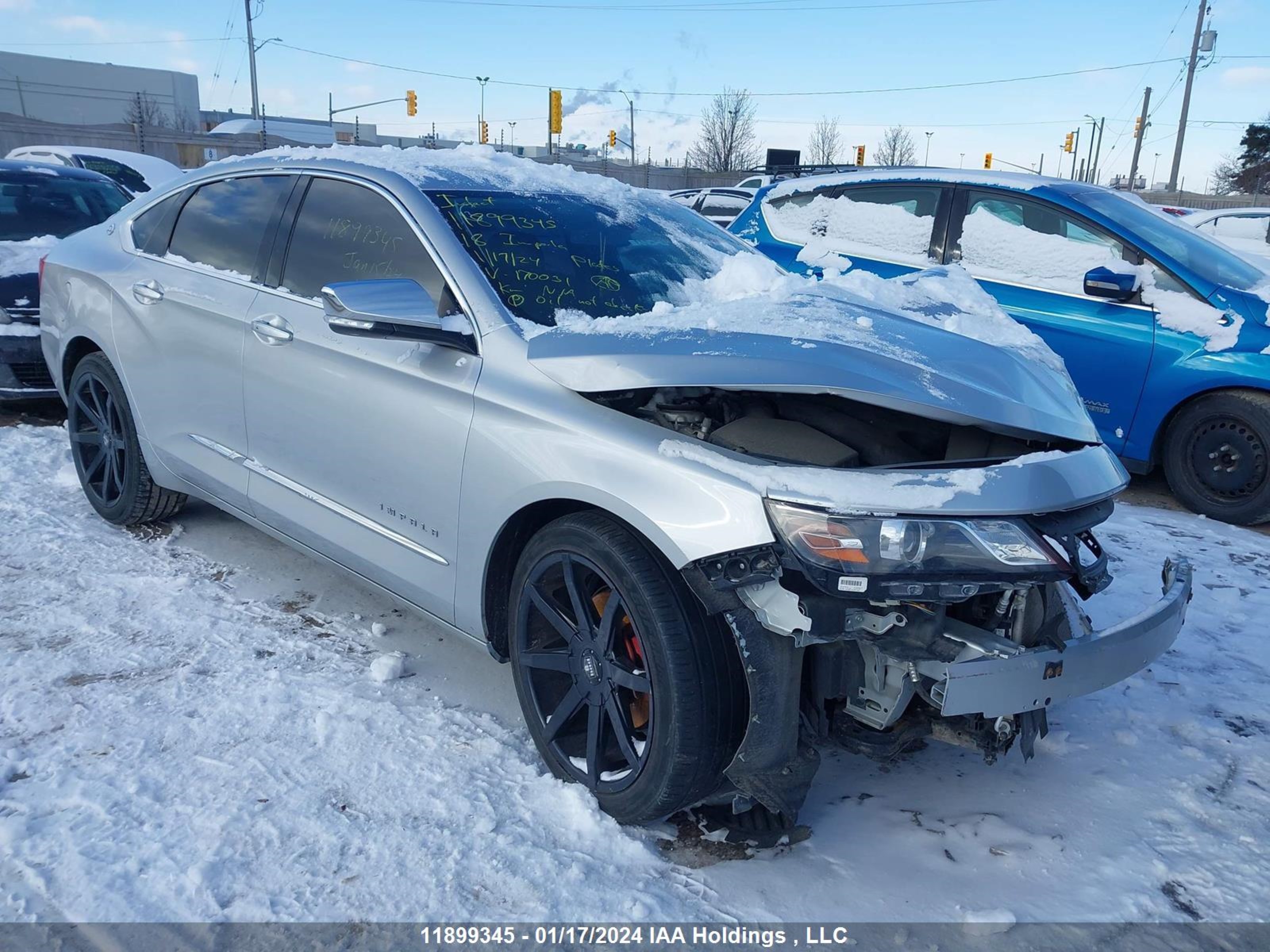 CHEVROLET IMPALA 2018 2g1125s3xj9170031