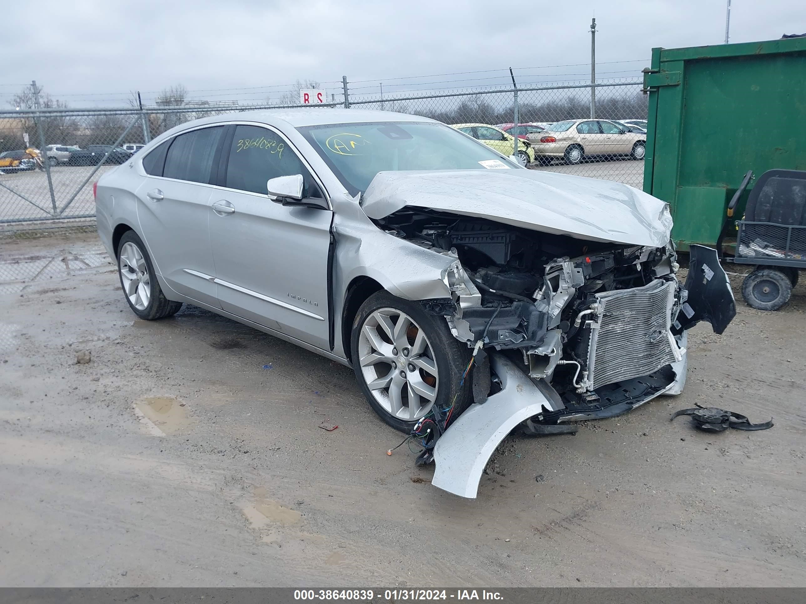 CHEVROLET IMPALA 2016 2g1145s34g9110653