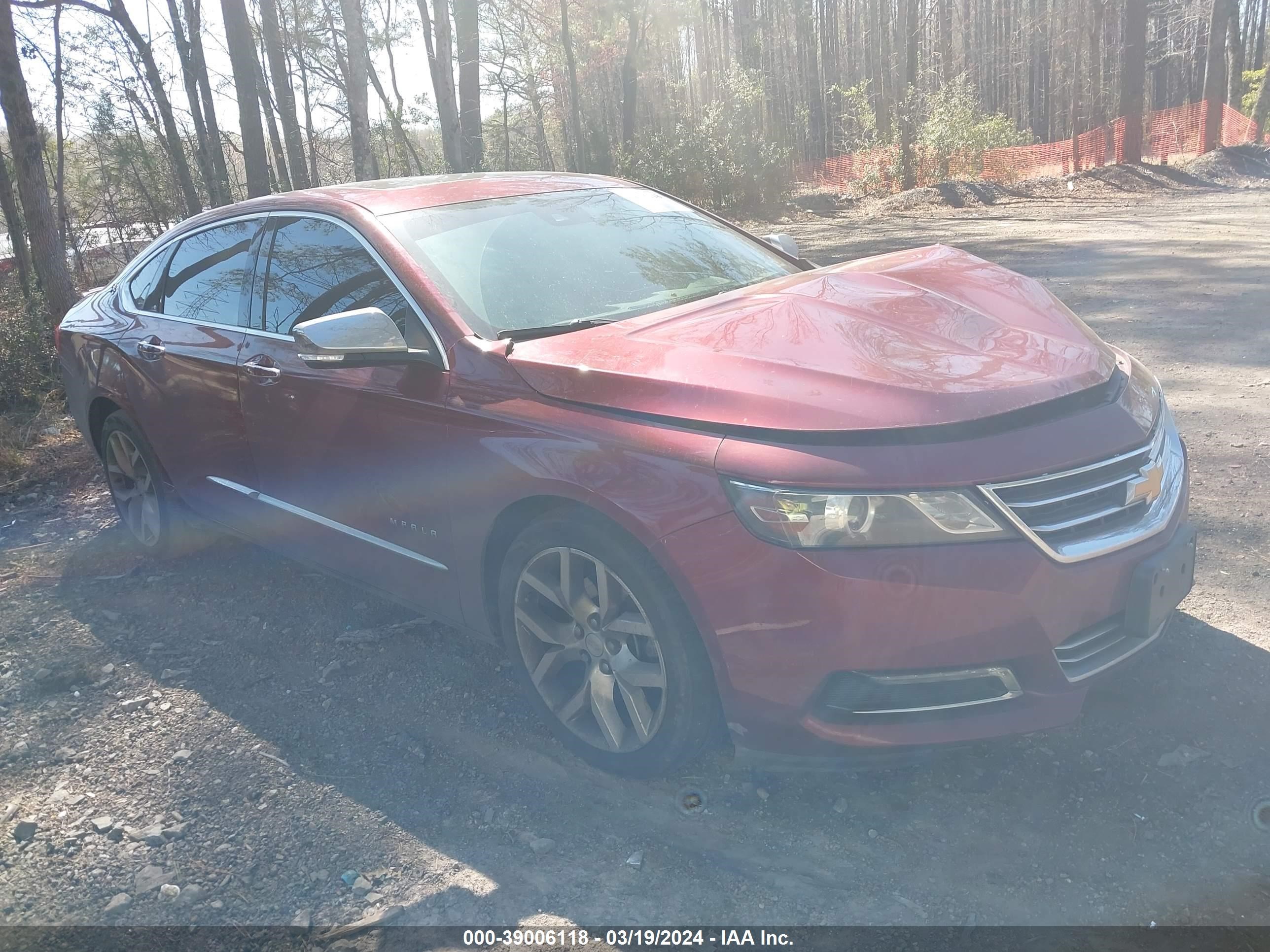 CHEVROLET IMPALA 2017 2g1145s37h9195361