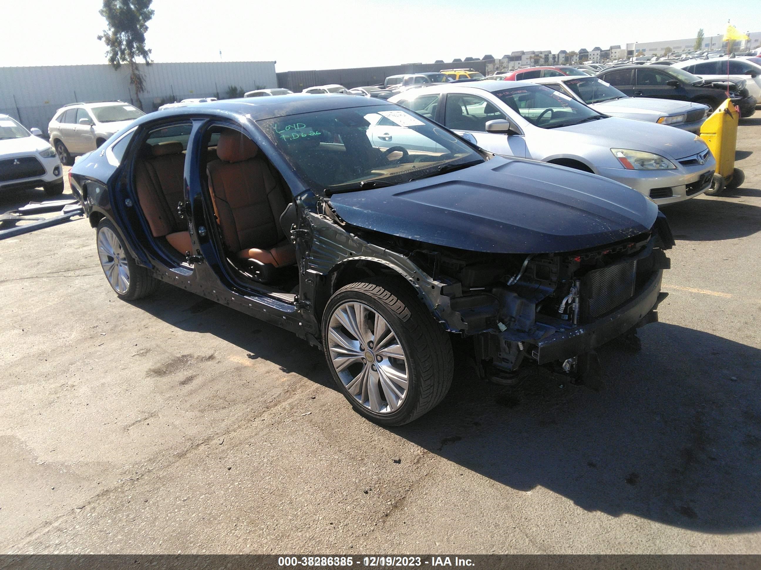 CHEVROLET IMPALA 2016 2g1145s38g9101857