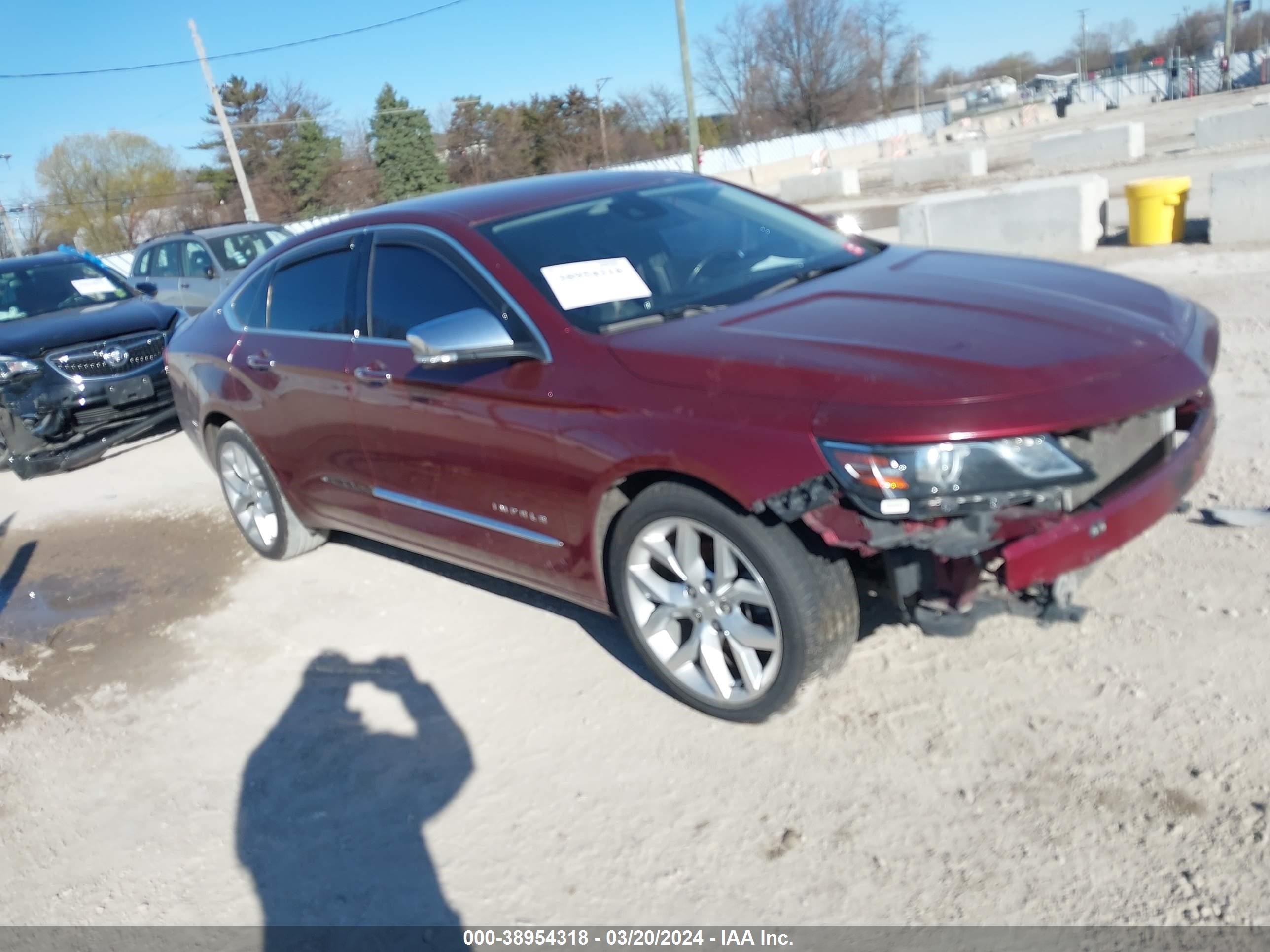 CHEVROLET IMPALA 2016 2g1145s38g9184108