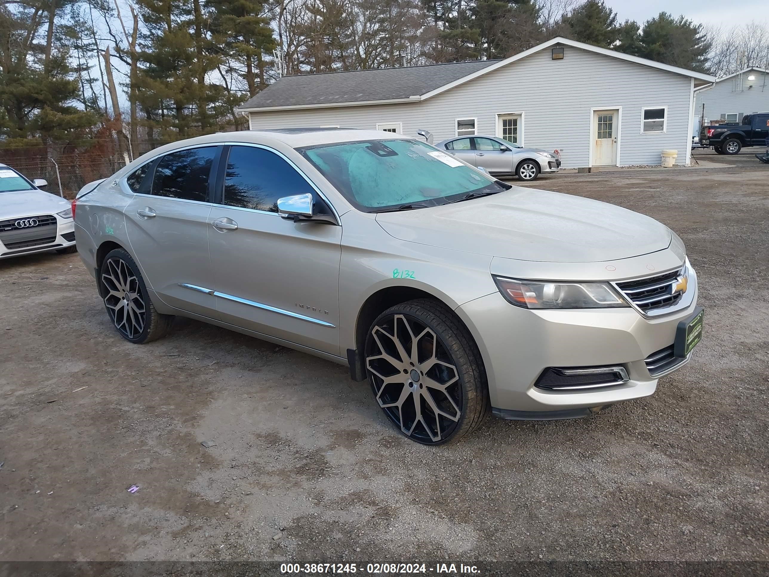 CHEVROLET IMPALA 2014 2g1155s34e9106354