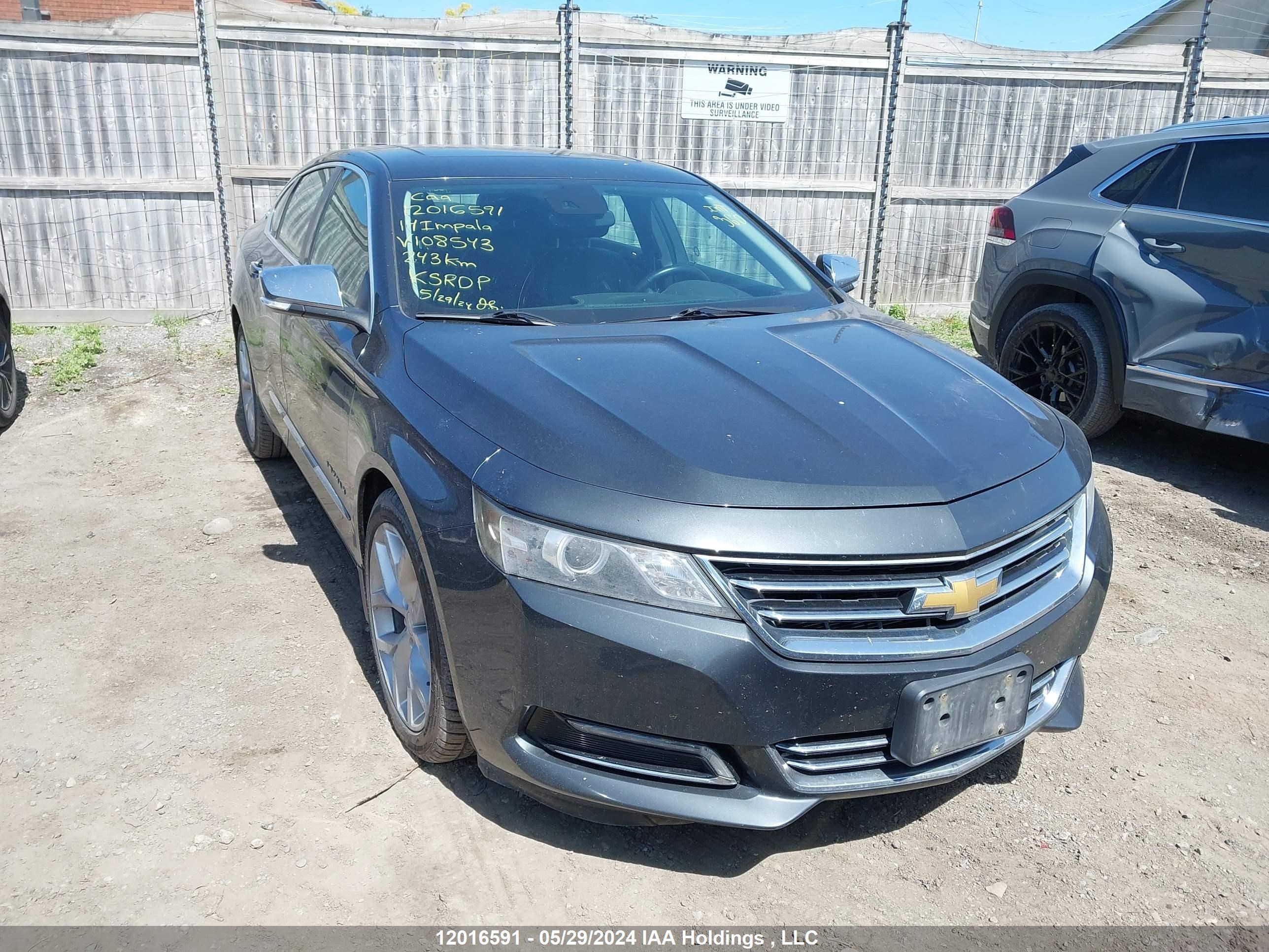 CHEVROLET IMPALA 2014 2g1155s36e9108543