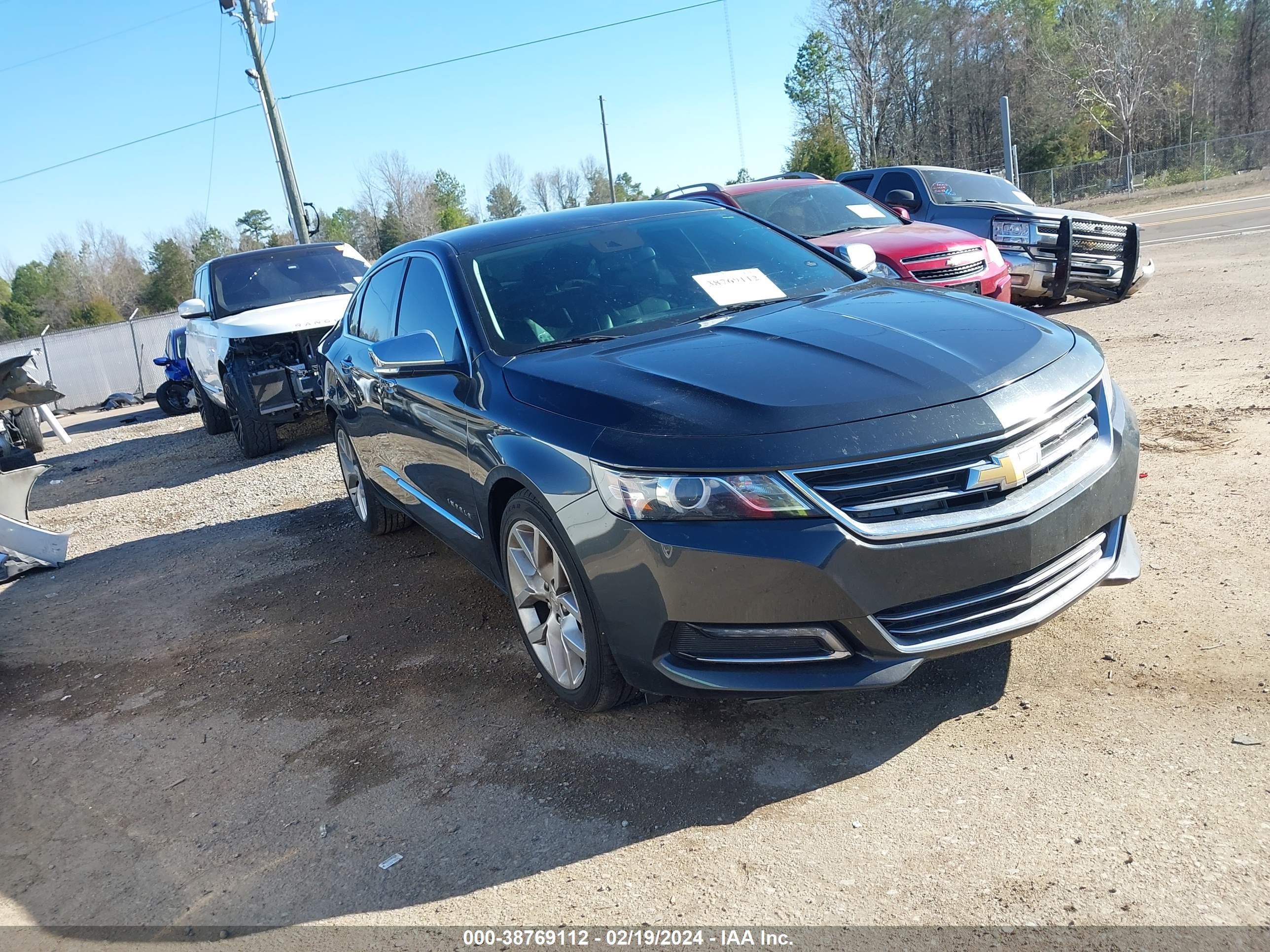 CHEVROLET IMPALA 2015 2g1155sl3f9206317