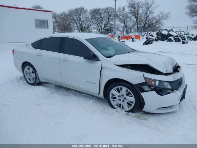 CHEVROLET IMPALA 2016 2g11z5sa7g9119010