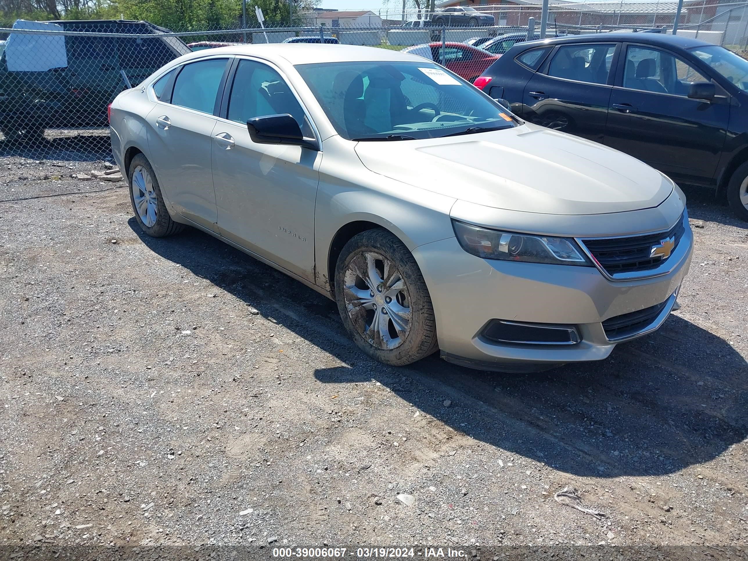 CHEVROLET IMPALA 2014 2g11z5sr1e9182106