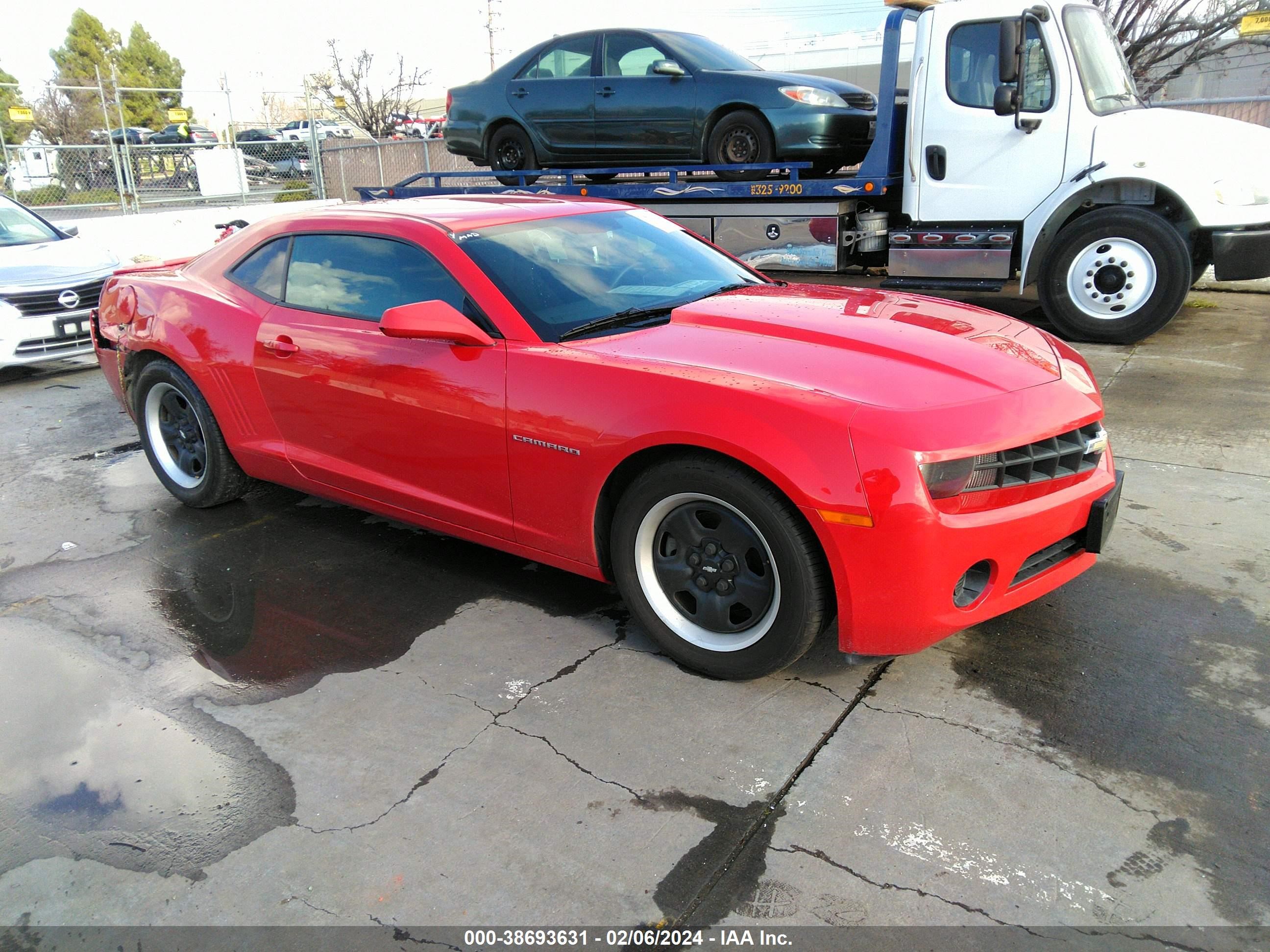 CHEVROLET CAMARO 2013 2g1fa1e30d9245692