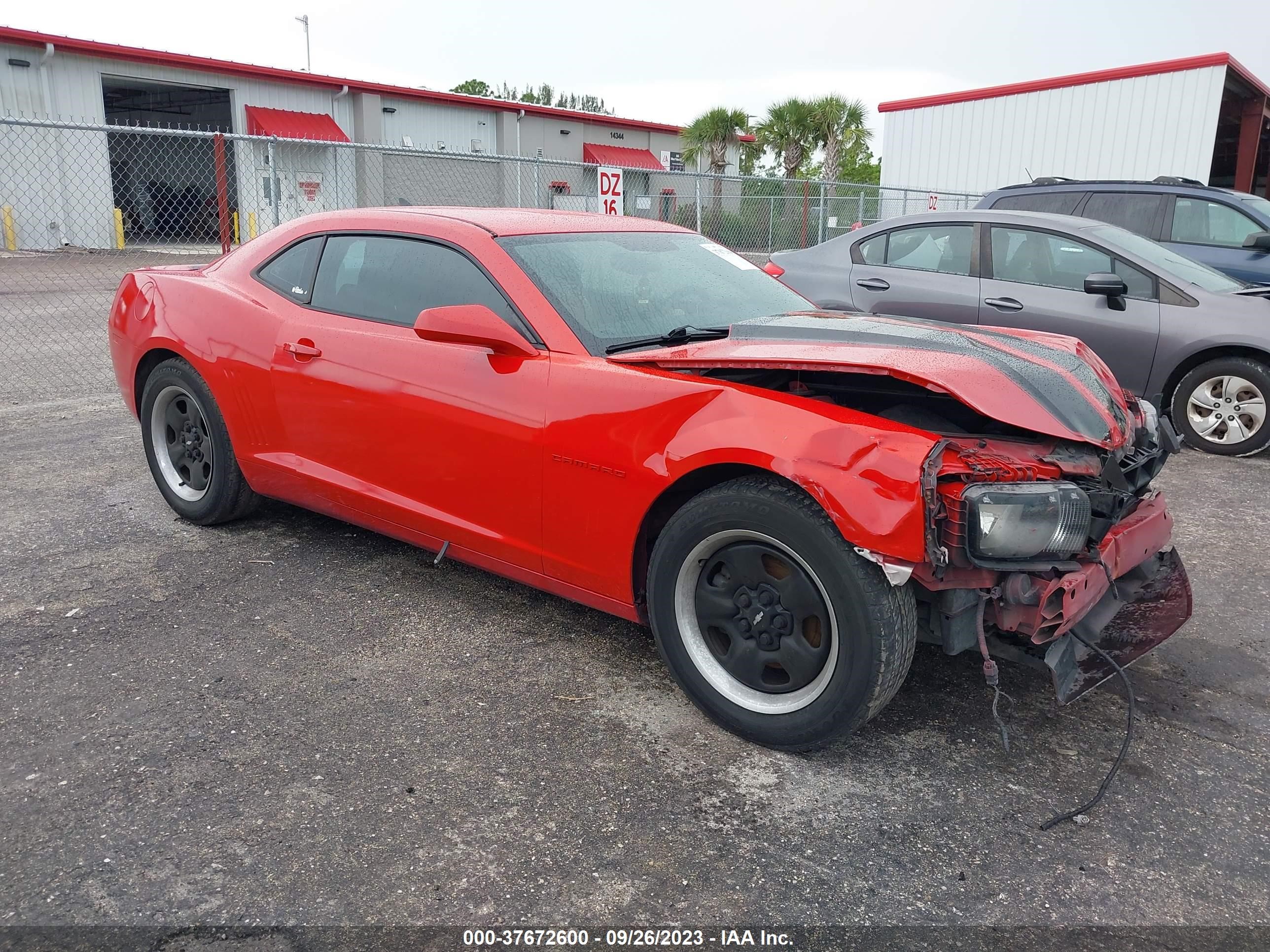 CHEVROLET CAMARO 2012 2g1fa1e32c9138576