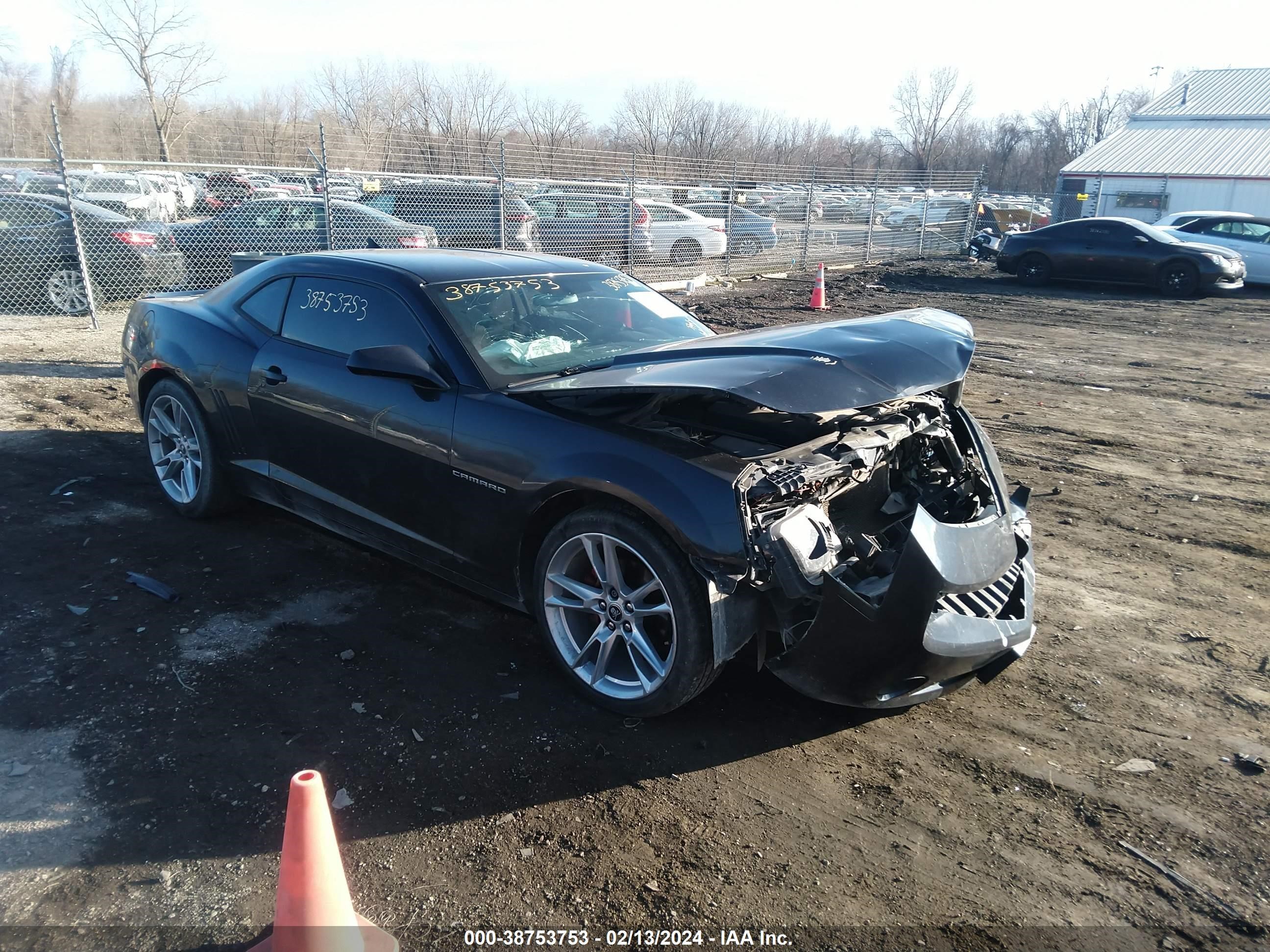 CHEVROLET CAMARO 2013 2g1fa1e32d9209860