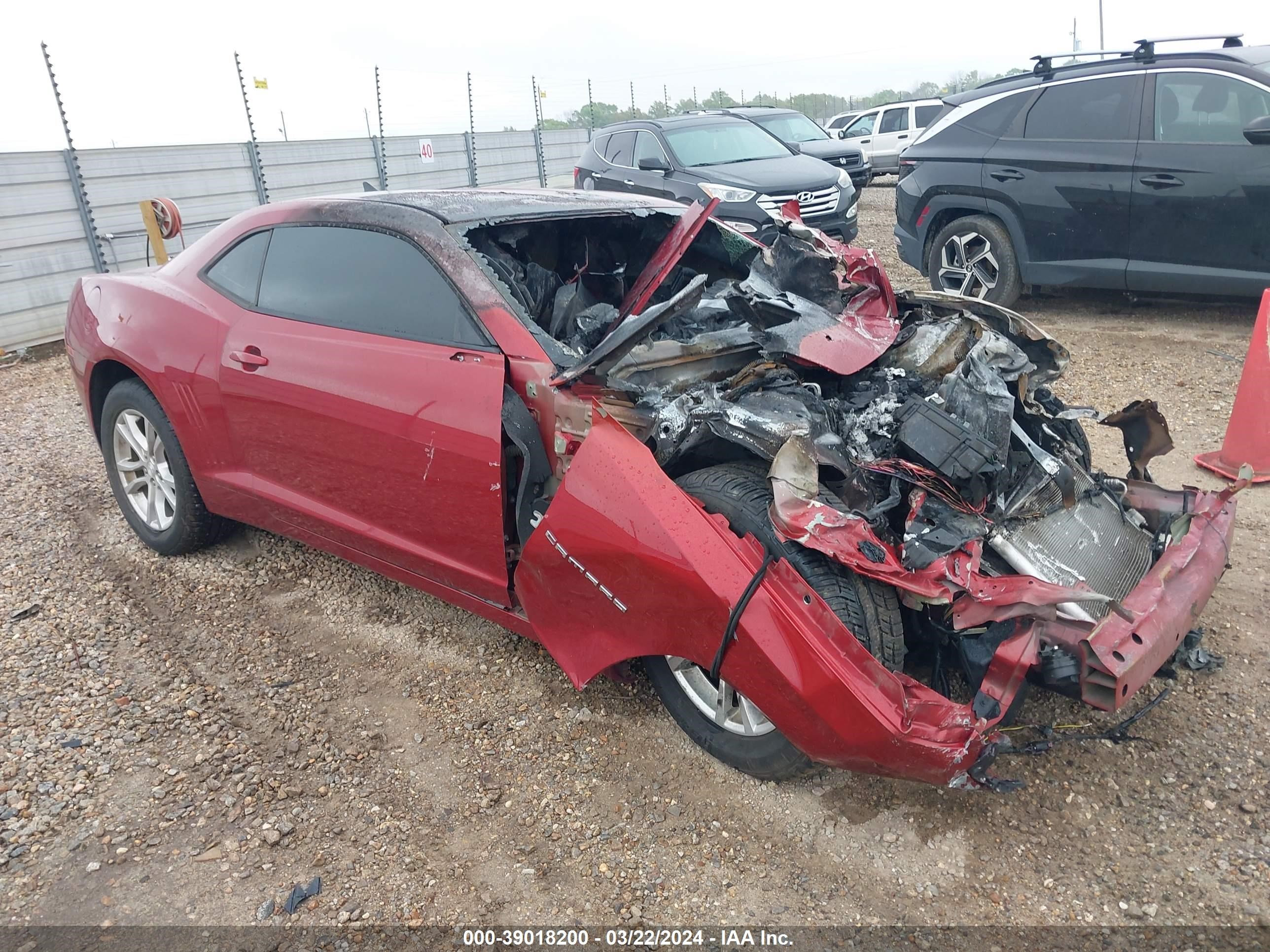 CHEVROLET CAMARO 2014 2g1fa1e35e9258374