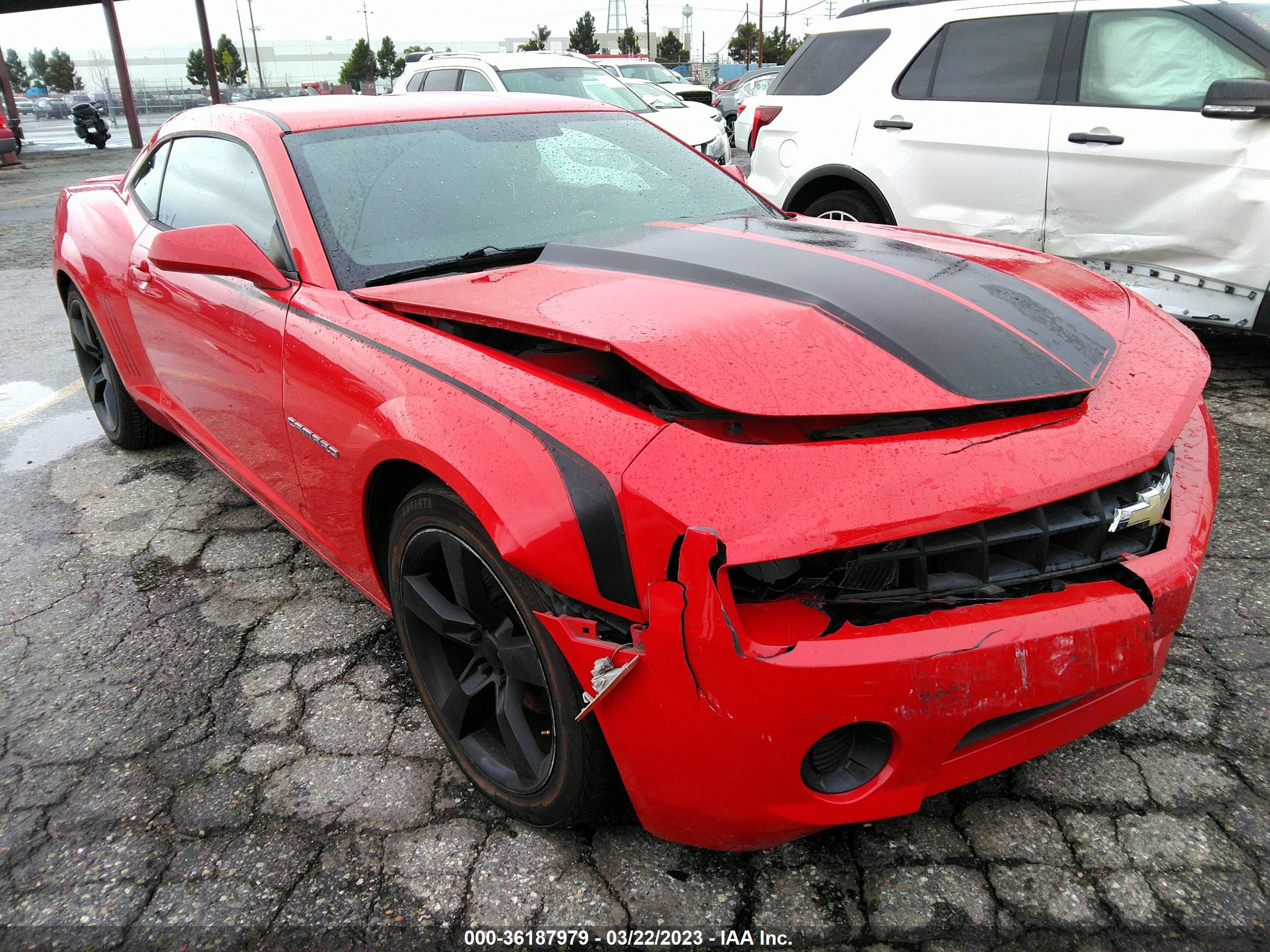 CHEVROLET CAMARO 2012 2g1fa1e36c9127841