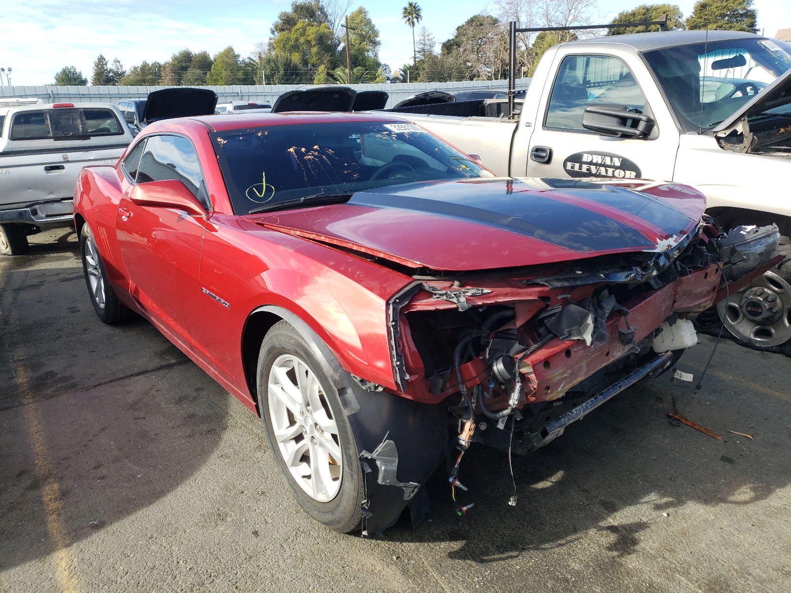 CHEVROLET CAMARO LS 2014 2g1fa1e38e9190068