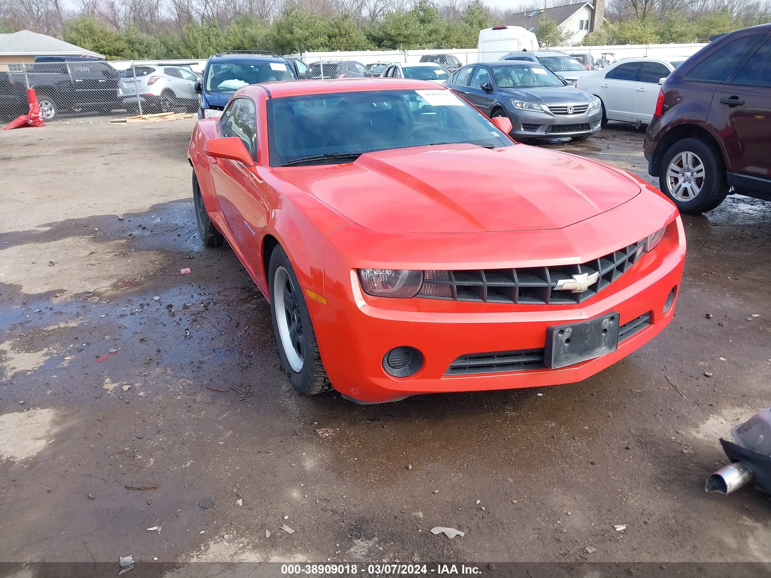 CHEVROLET CAMARO 2013 2g1fa1e39d9133411