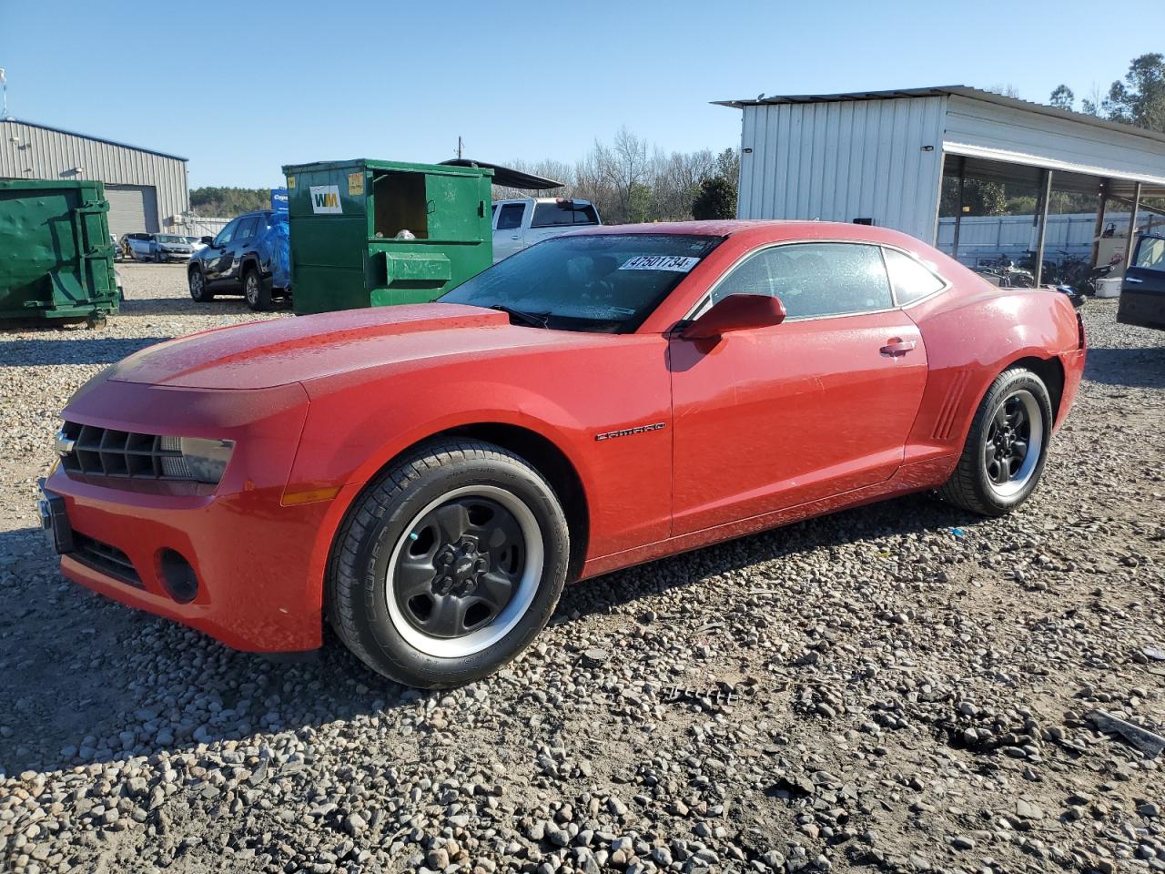 CHEVROLET CAMARO 2012 2g1fa1e3xc9115532