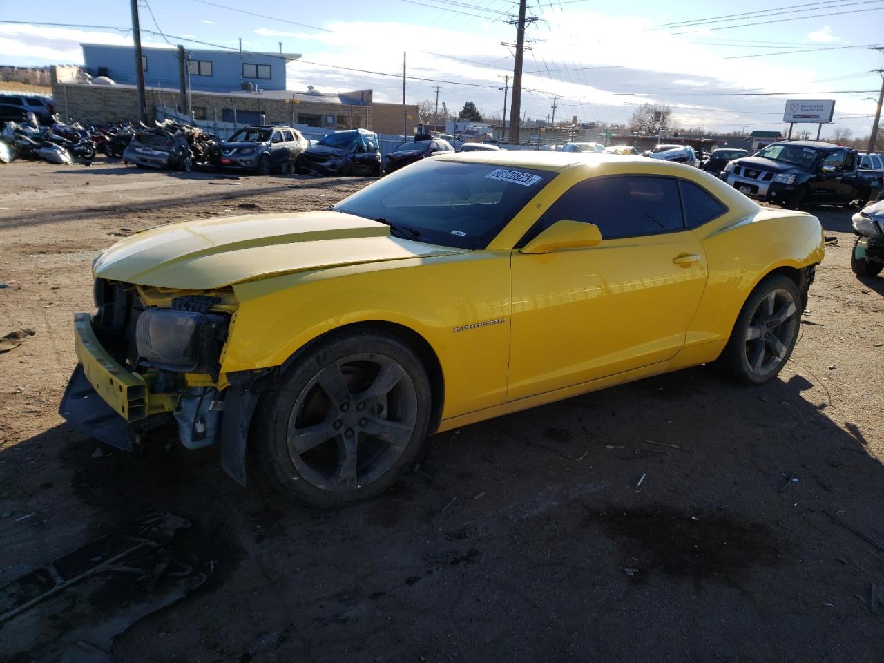 CHEVROLET CAMARO 2012 2g1fb1e30c9101068