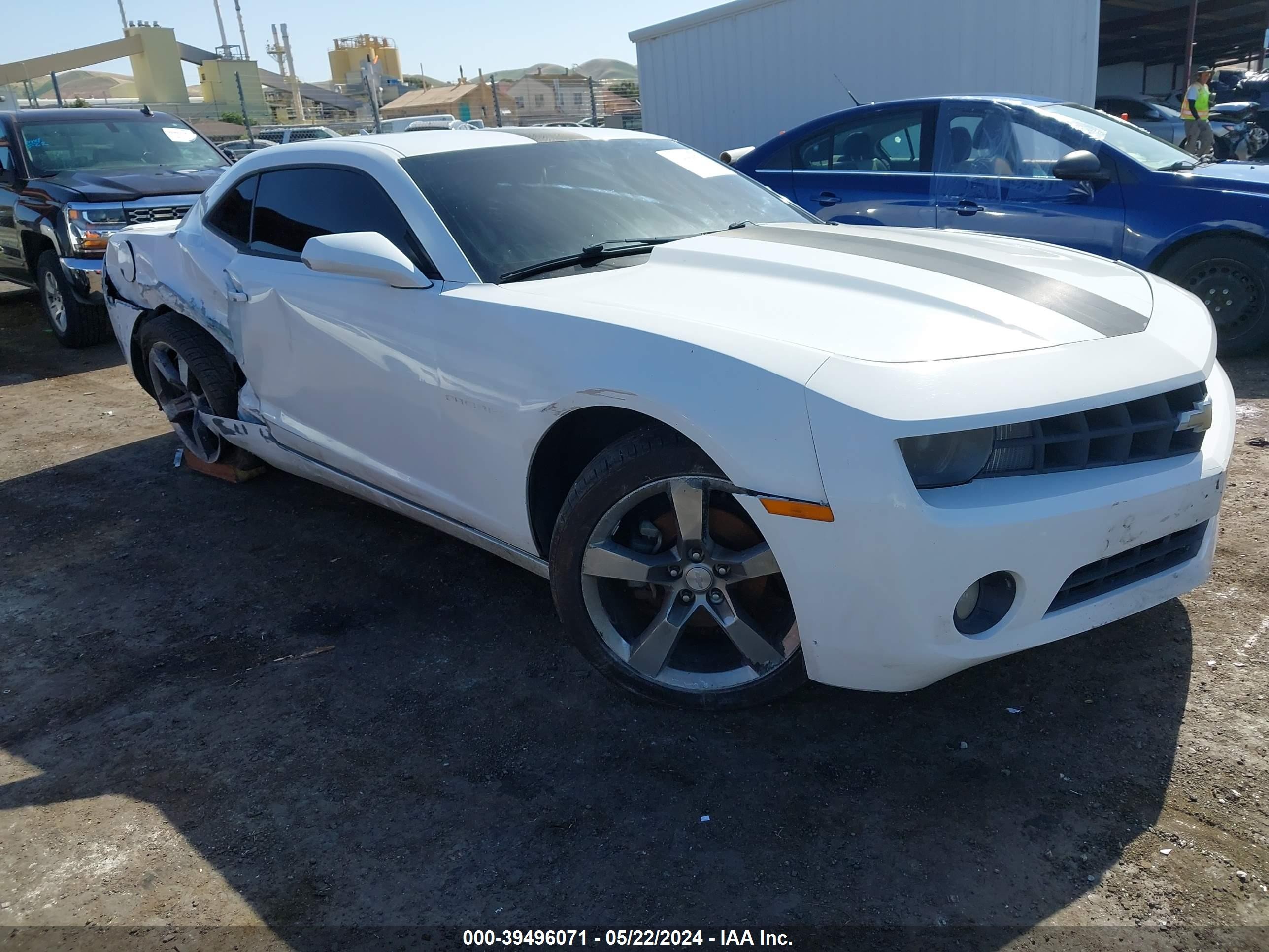 CHEVROLET CAMARO 2012 2g1fb1e31c9107378