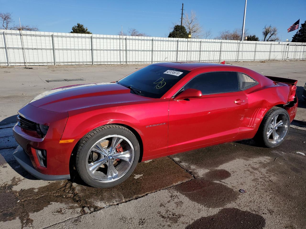 CHEVROLET CAMARO 2013 2g1fb1e31d9152127