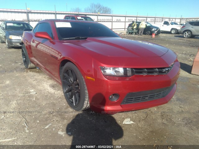 CHEVROLET CAMARO 2015 2g1fb1e31f9256703