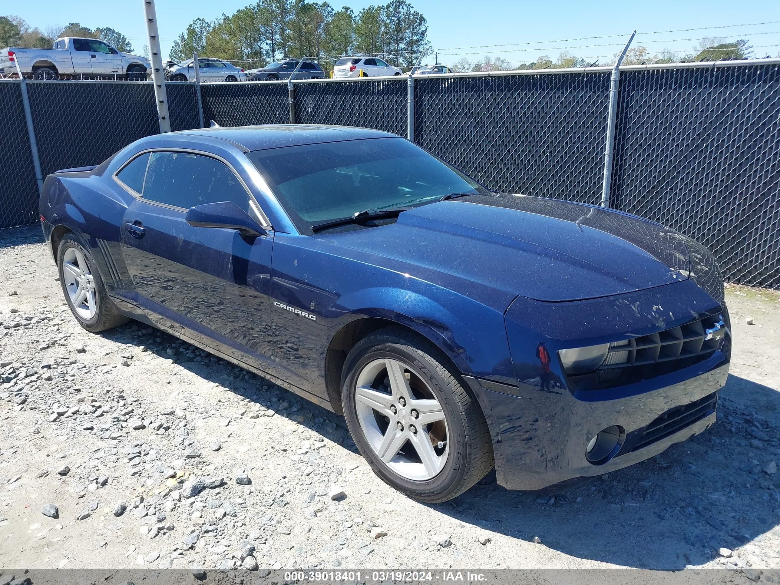 CHEVROLET CAMARO 2012 2g1fb1e32c9152149