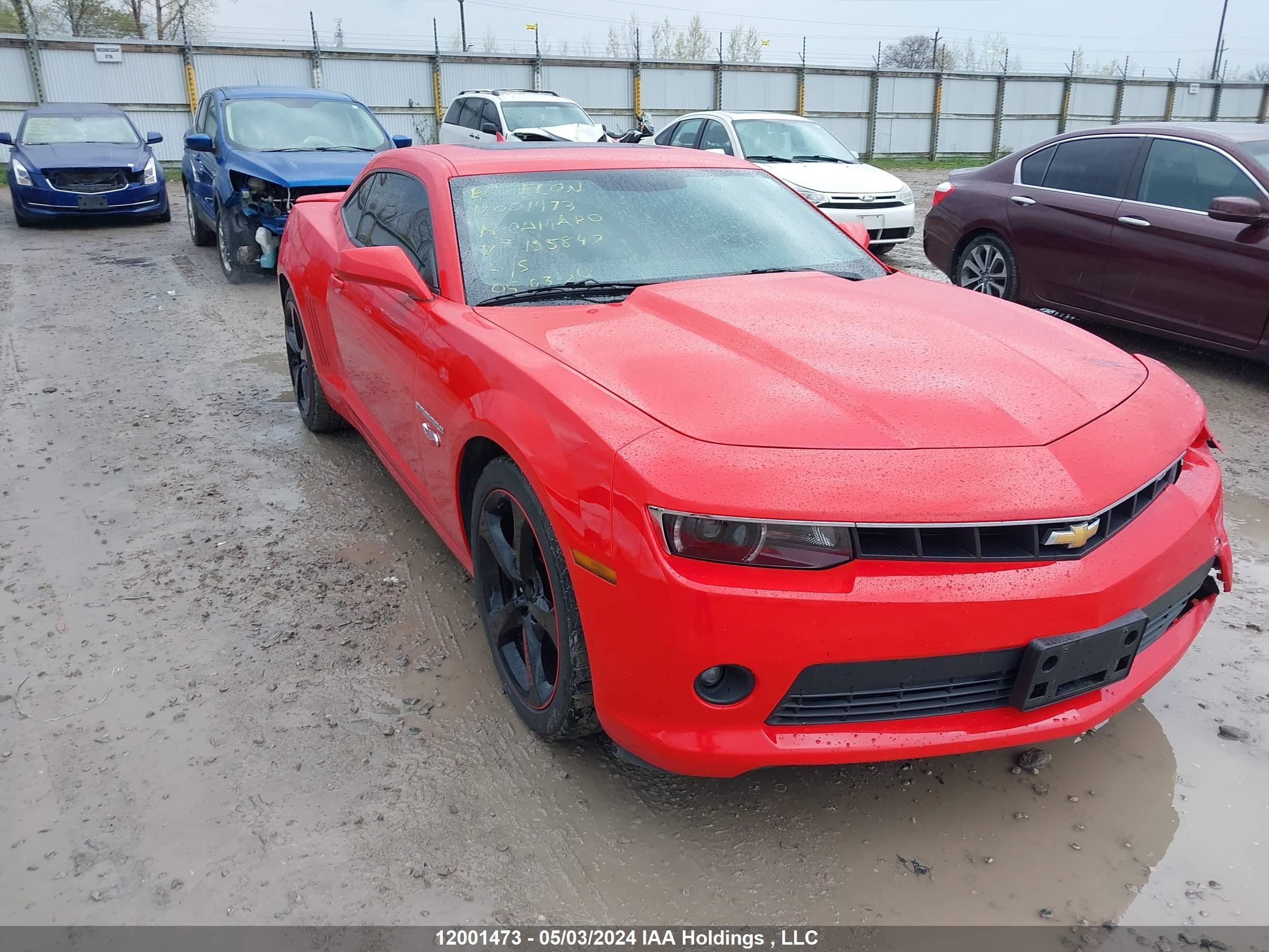 CHEVROLET CAMARO 2014 2g1fb1e33e9135847