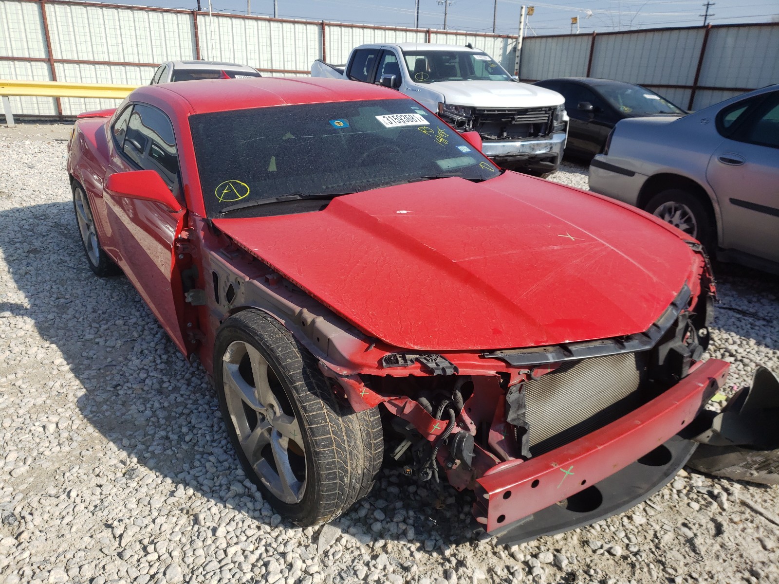 CHEVROLET CAMARO LT 2014 2g1fb1e33e9181985